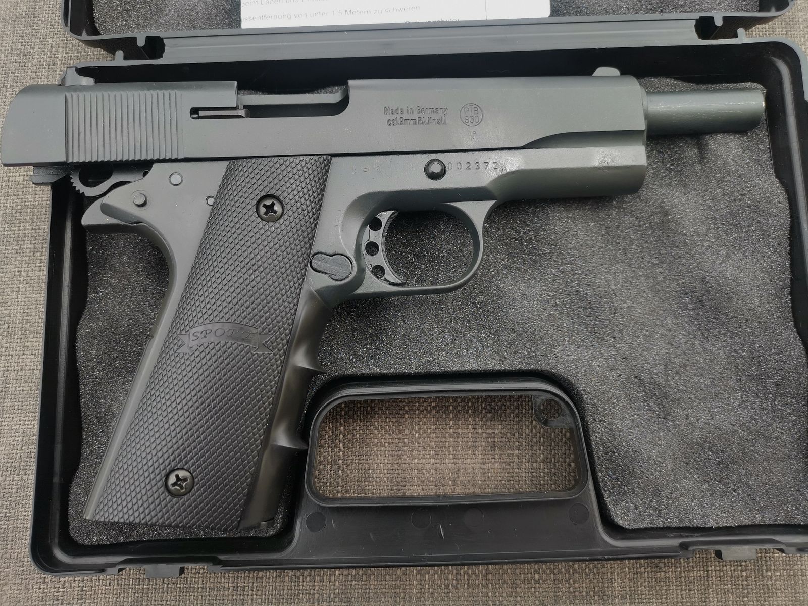 Biete ……ME 1911 Model Sport, black, dark earth, Neu