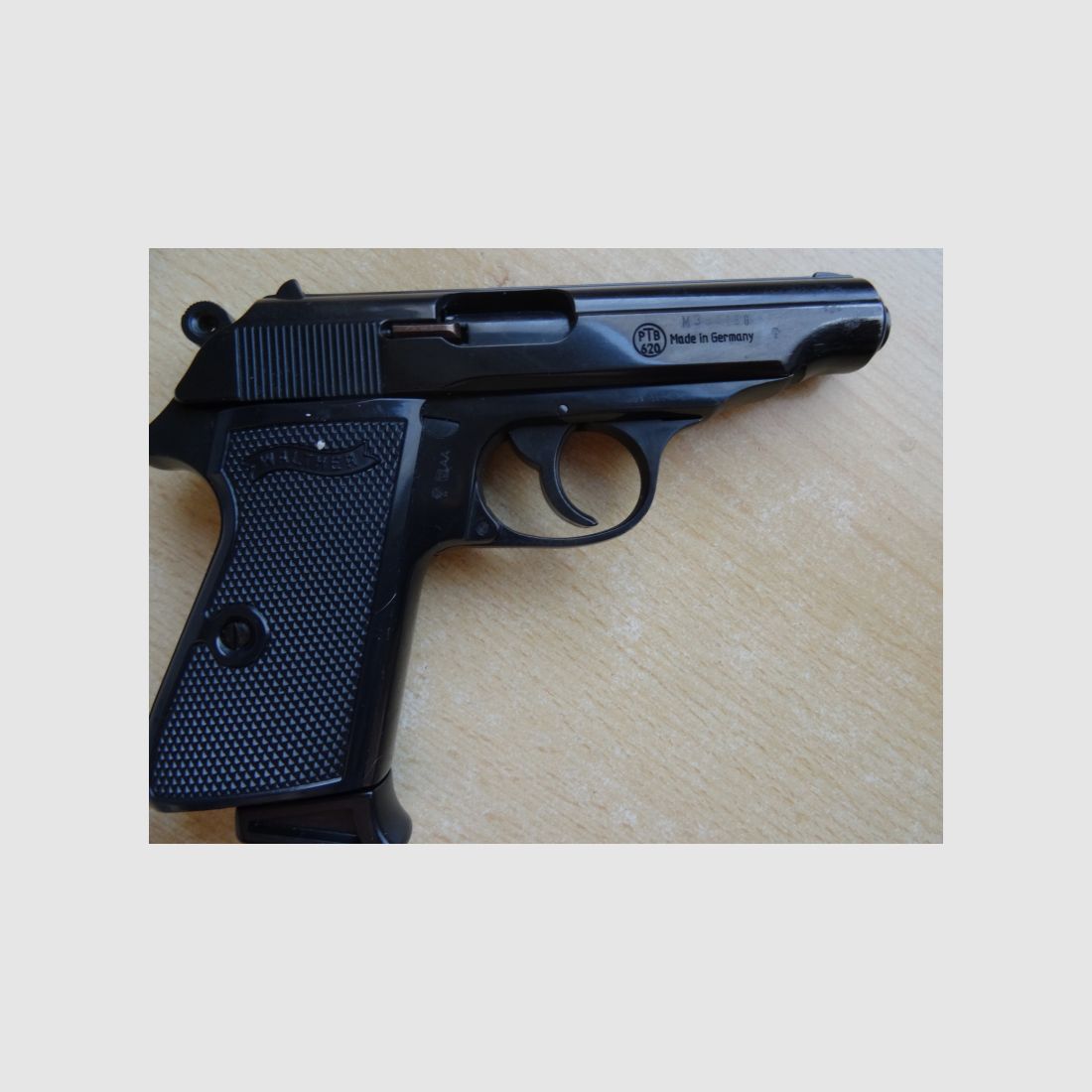 Walther PP Kal 9mm-OVP-PTB-620