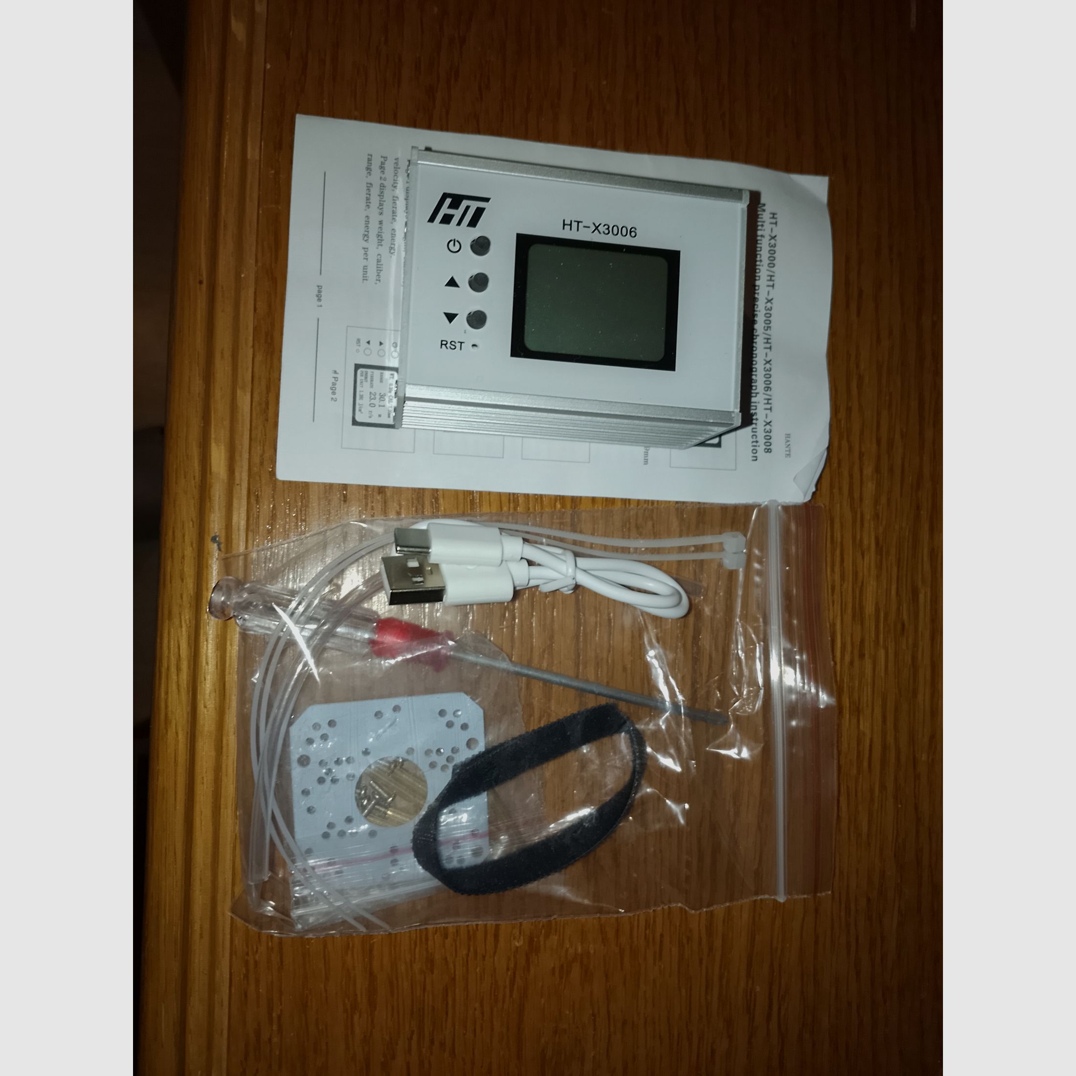 HT-X3006 WIFI chronograph speed meter for bullets and projectiles like new Airsoft PCP air rifle measurement