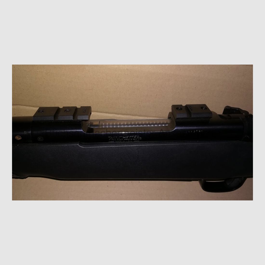 Winchester Modell 70 incl Weaverbasen aus Stahl Modell 70