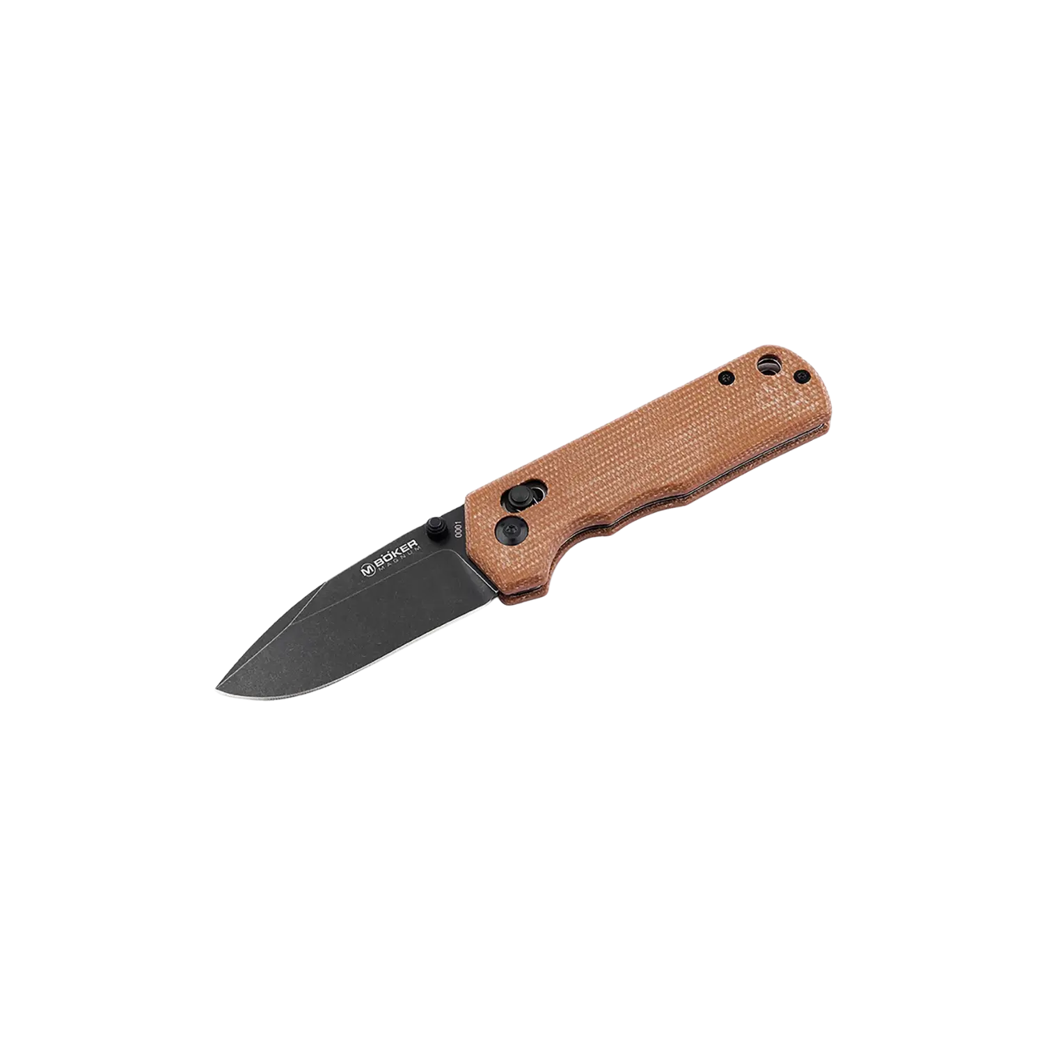 Böker Magnum Rockstub Brown Micarta