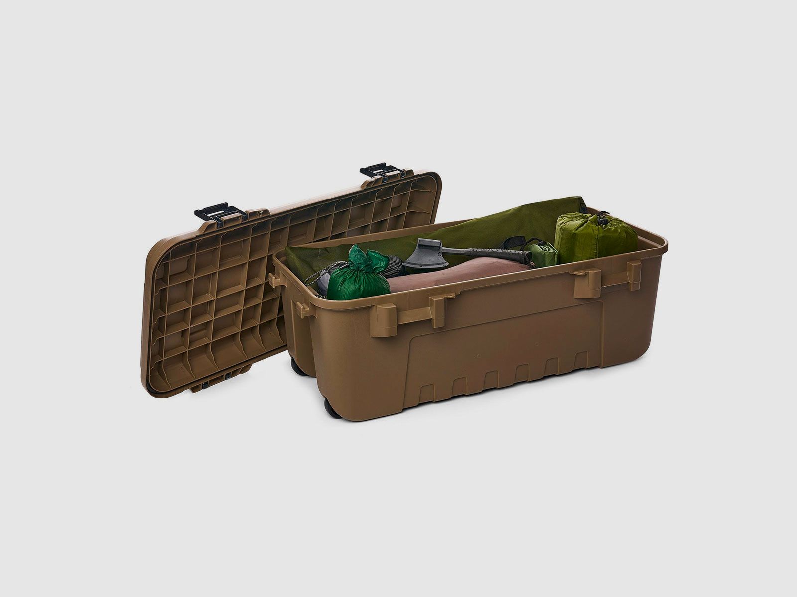 BAULE – PLANO – SPORTSMAN’S TRUNK LARGE | 27GAL | 102LT | DESERT TAN, immagine 4 di 6