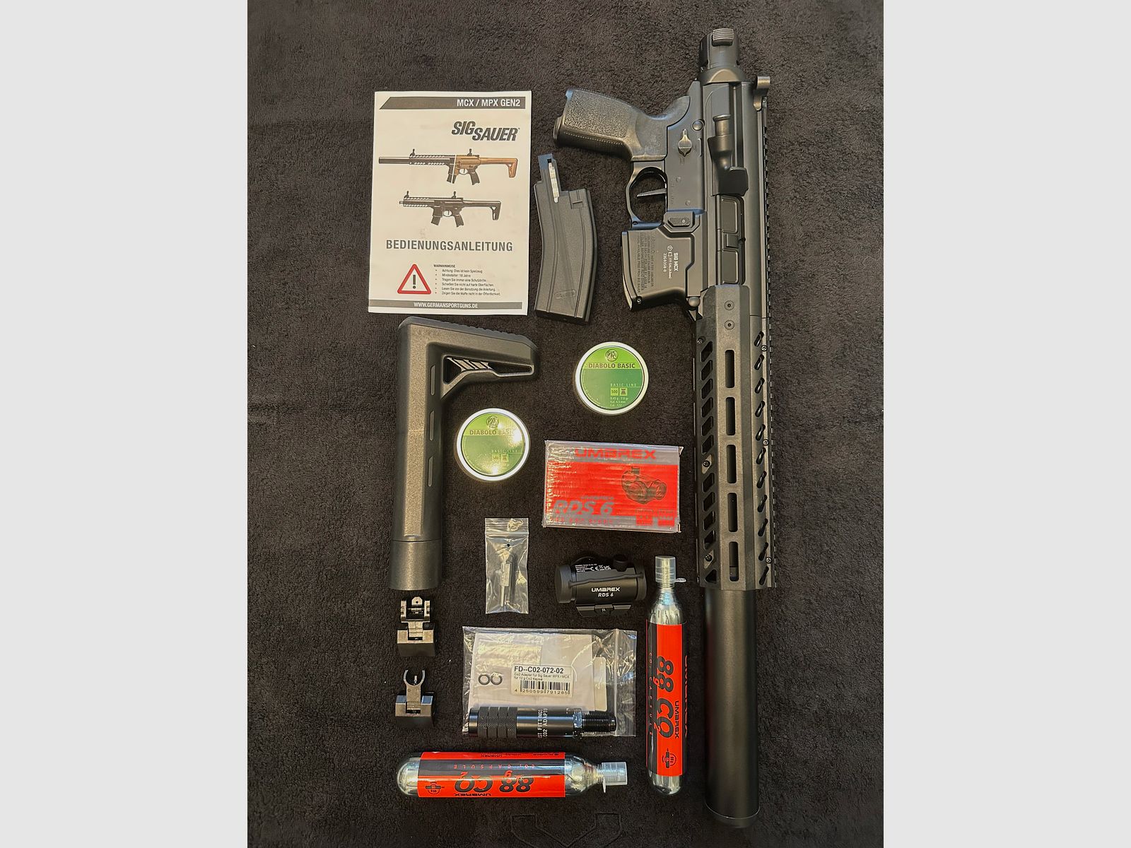 Sig Sauer MCX Gen 2 Kaliber 4,5 mm