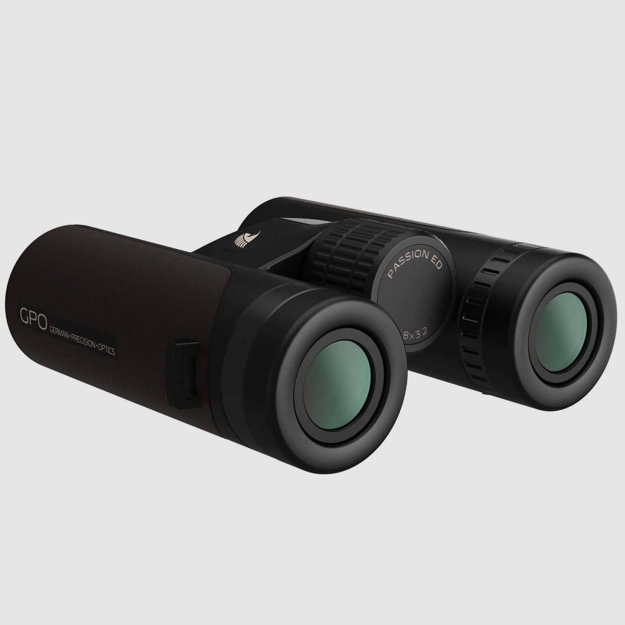 GPO B303 Fernglas Passion ED 8x32 Braun mit Zubehör Birdwatching Naturbeobachtung 50110003