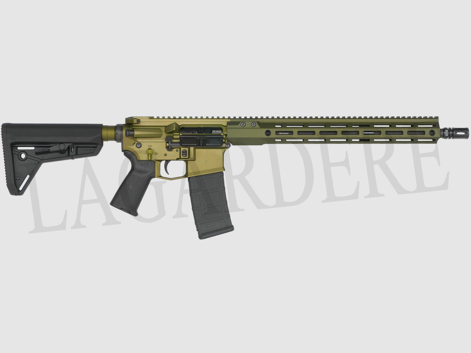 AERO PRECISION M4E1 PRO GEWEHR 16" 5.56 OD GRÜN ANODISIERT (SELBSTLADEFLINTE)