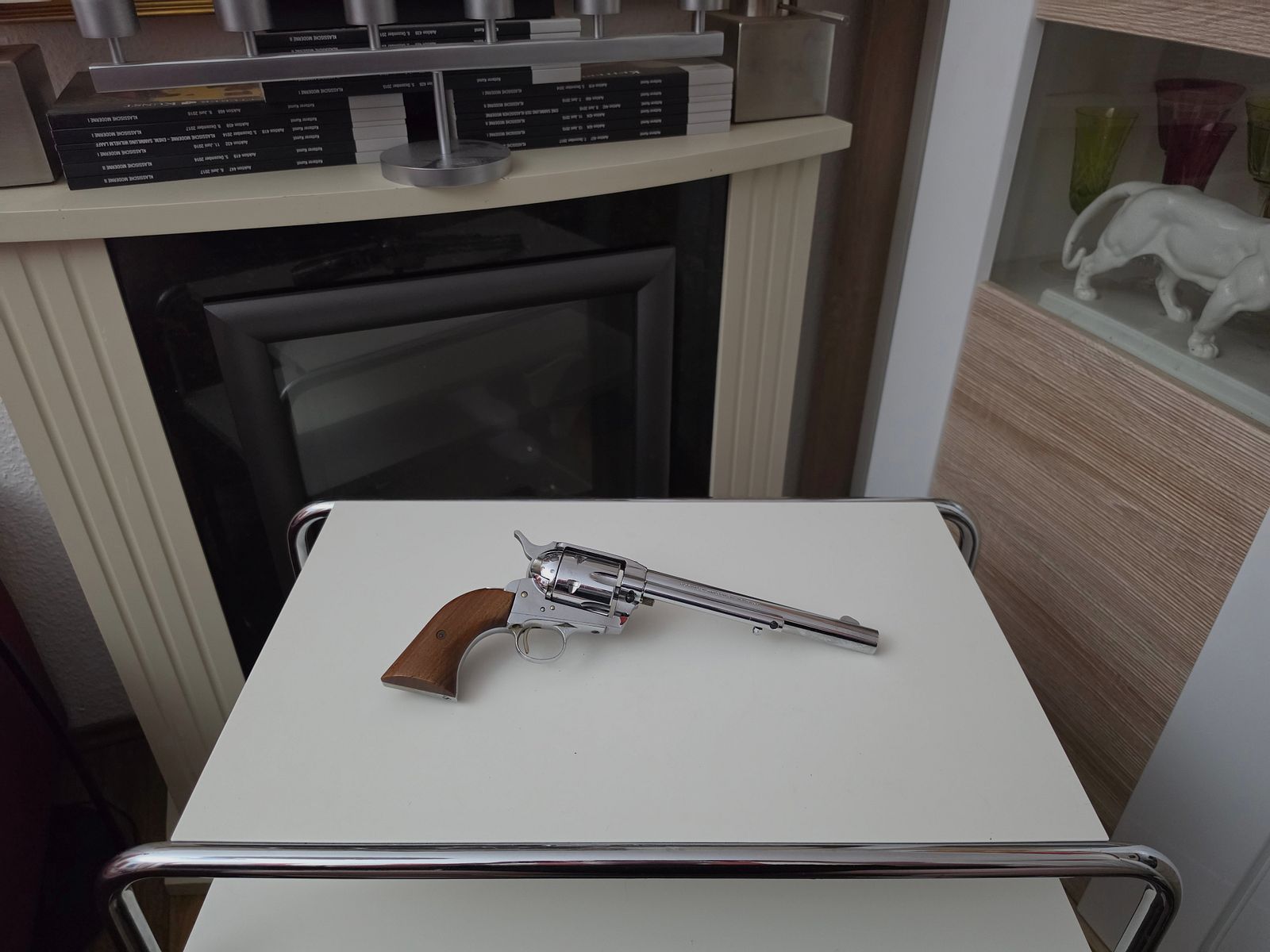 Revolver HS Texas Scout Peacemaker Mod. 121  PTB 242  9mm Knall