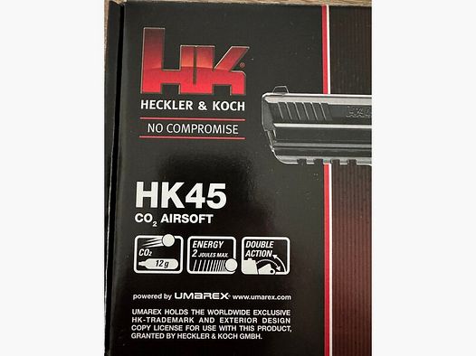 CO2 Pistole HK 45 6mm Airsoft