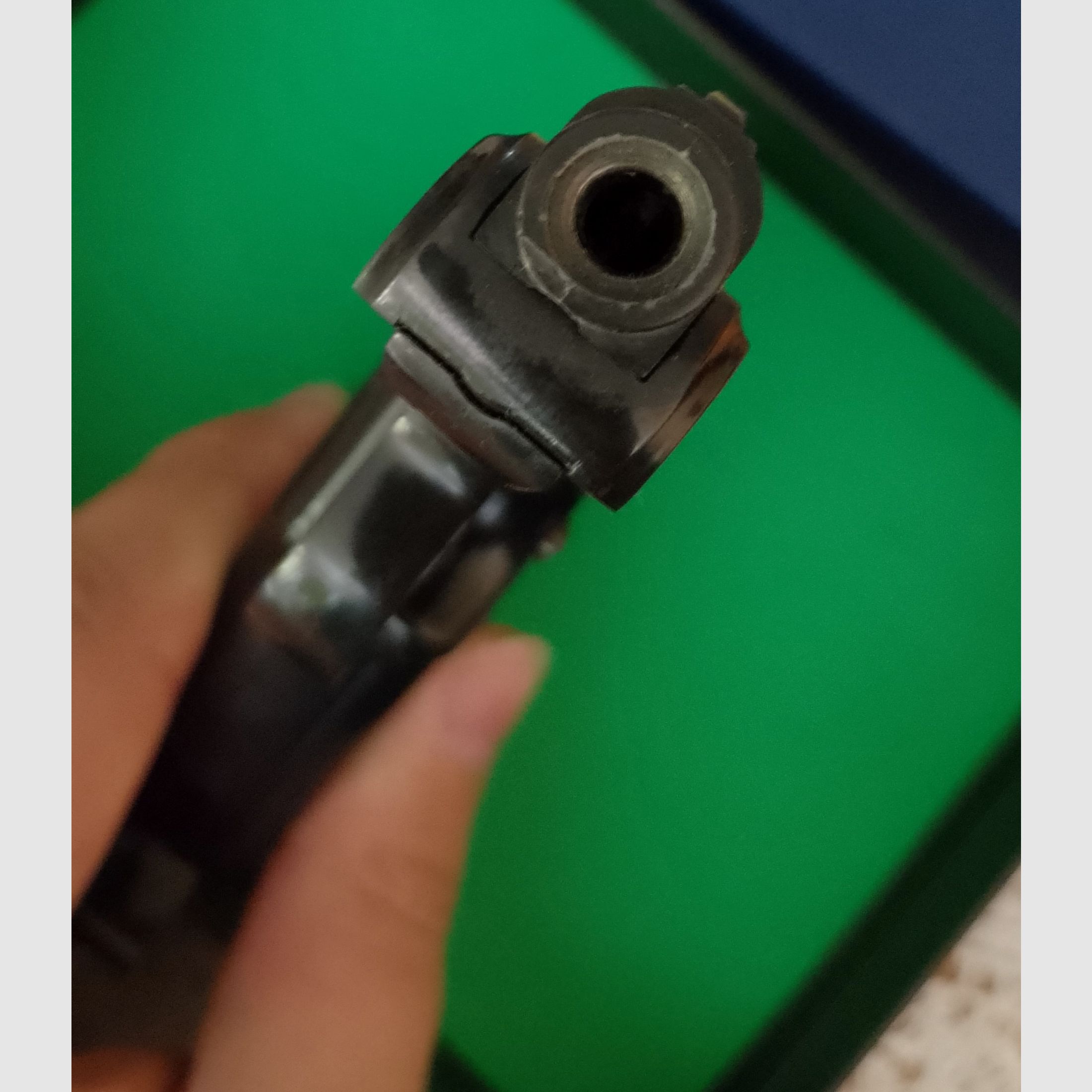 Alte Reck Protector Autom. Mod. “G5” im ersten PTB 12/ Kal. 8 mm Knall