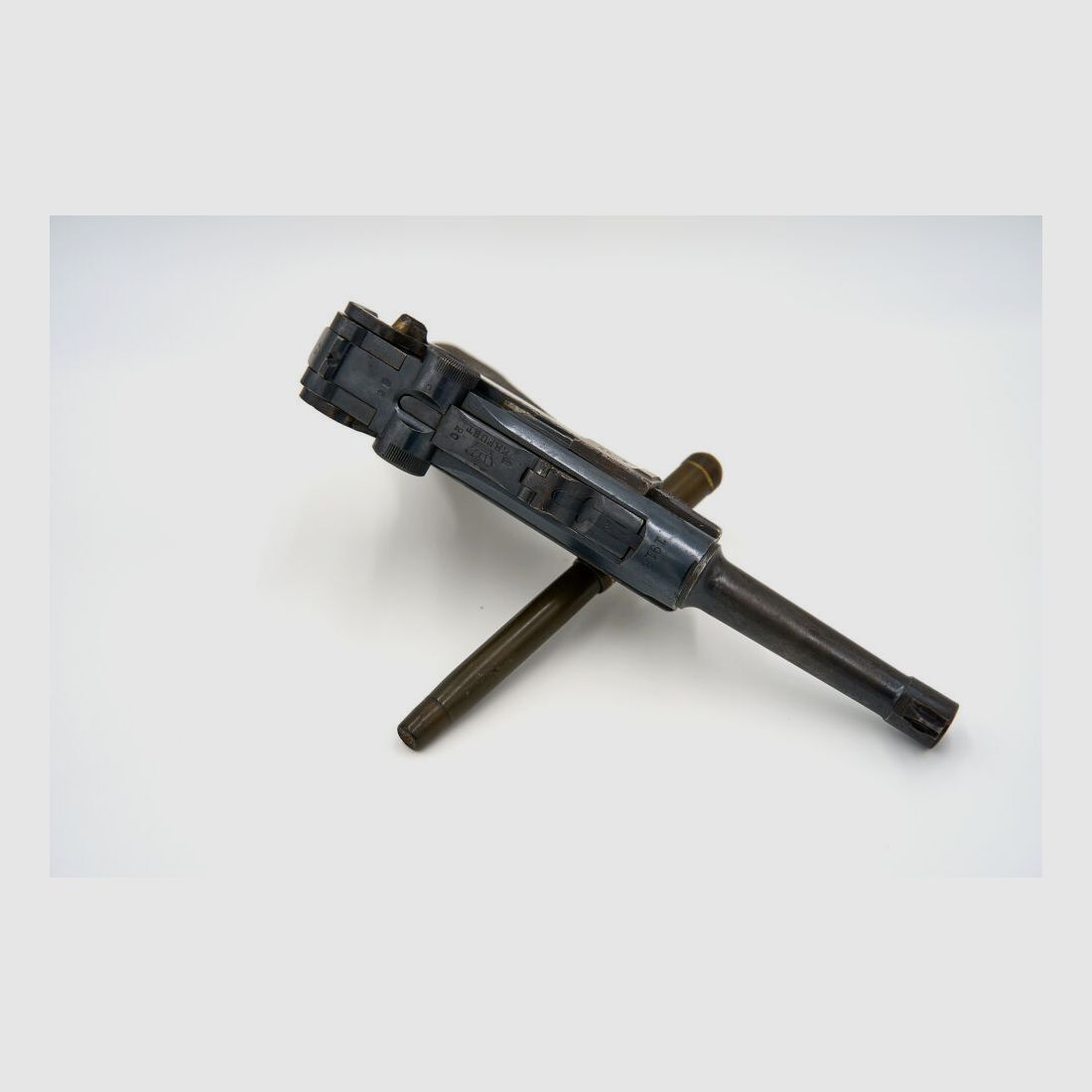 P08 DMW / Mauser P08 Baujahr 1918 Erfurt