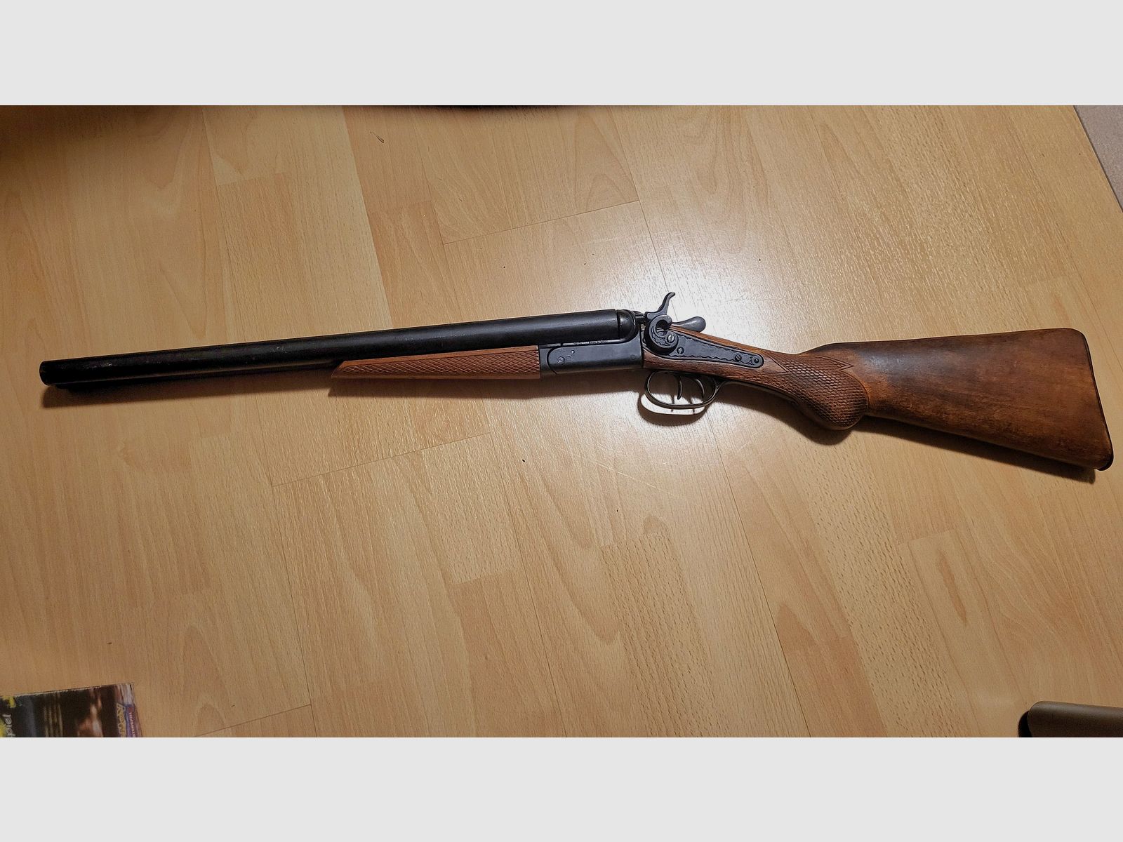 Schrotflinte Wyatt Earp USA 1881 - Deko Waffe mit Doppellauf / Querflinte