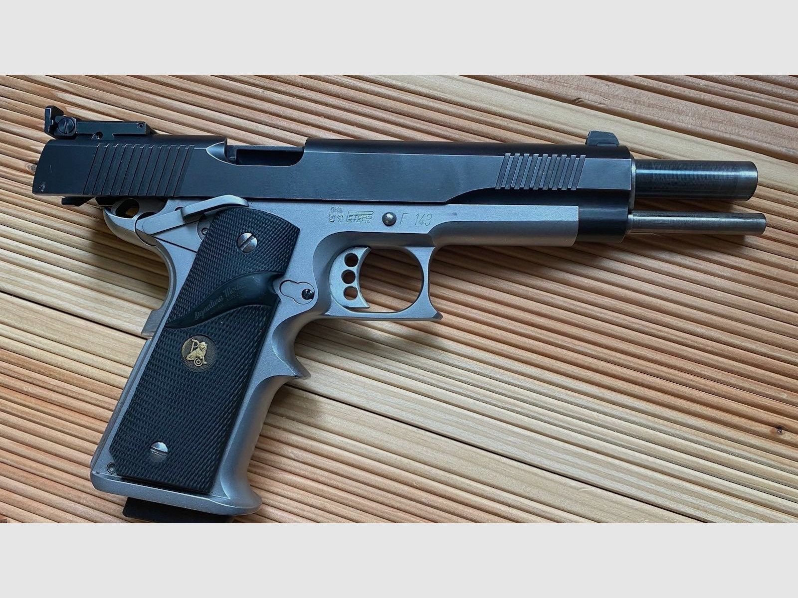 Peters Stahl 1911 Rangemaster - .45ACP/9mm Luger Wechselsystem - Multicaliber Schlitten als zweites System