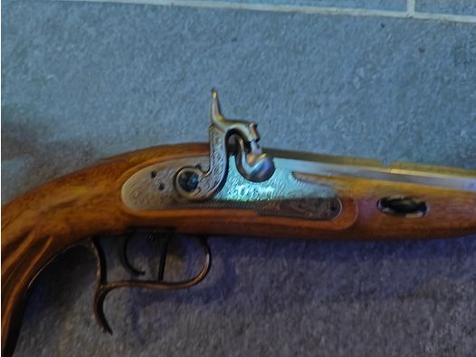 Perkussionsgewehr Kal.45/70 Perk. Länge: ca. 118cm Lauflänge: ca. 74,5cm,