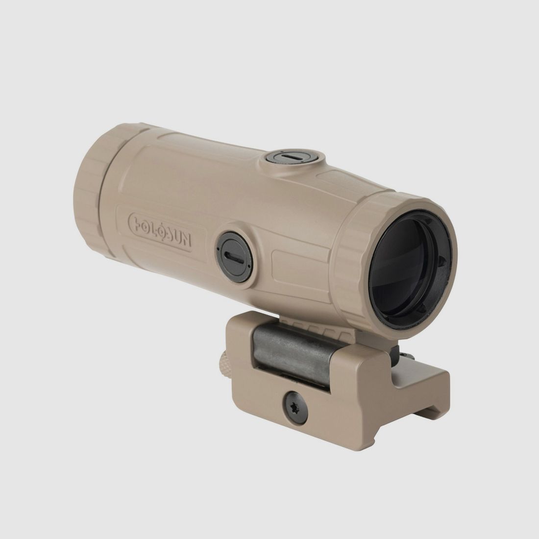 Holosun Set, Holosun Reflexvisier, Modell HE510C-GR-FDE mit grünem Wechselabsehen: 2MOA Dot, 65MOA Circledot & 65MOA Circle und Magnifier HM3X-FDE, Bild 9 von 12