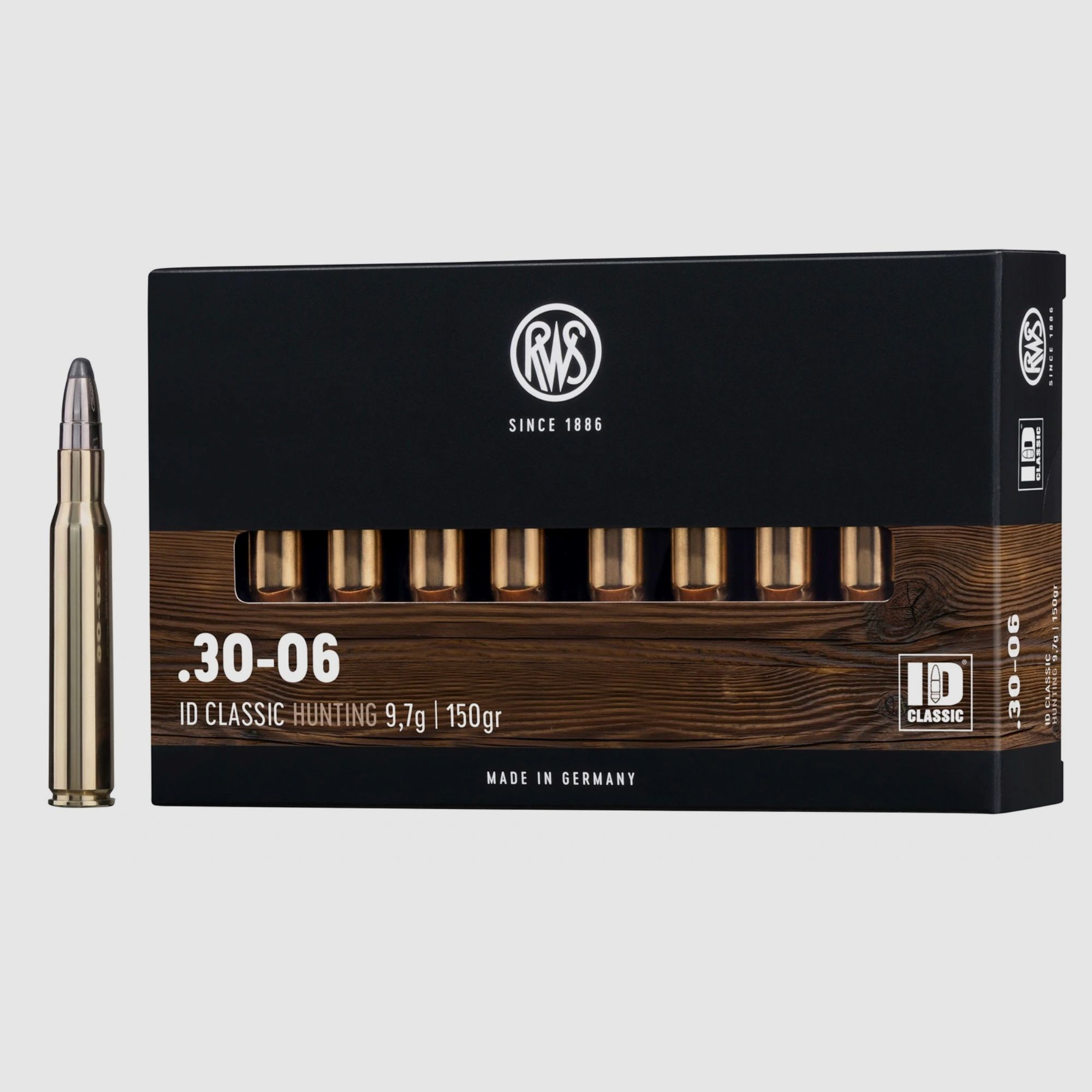 RWS 2117797 .30-06 ID Classic 9,7g/150grs. Langwaffenmunition, Bild 1 von 5