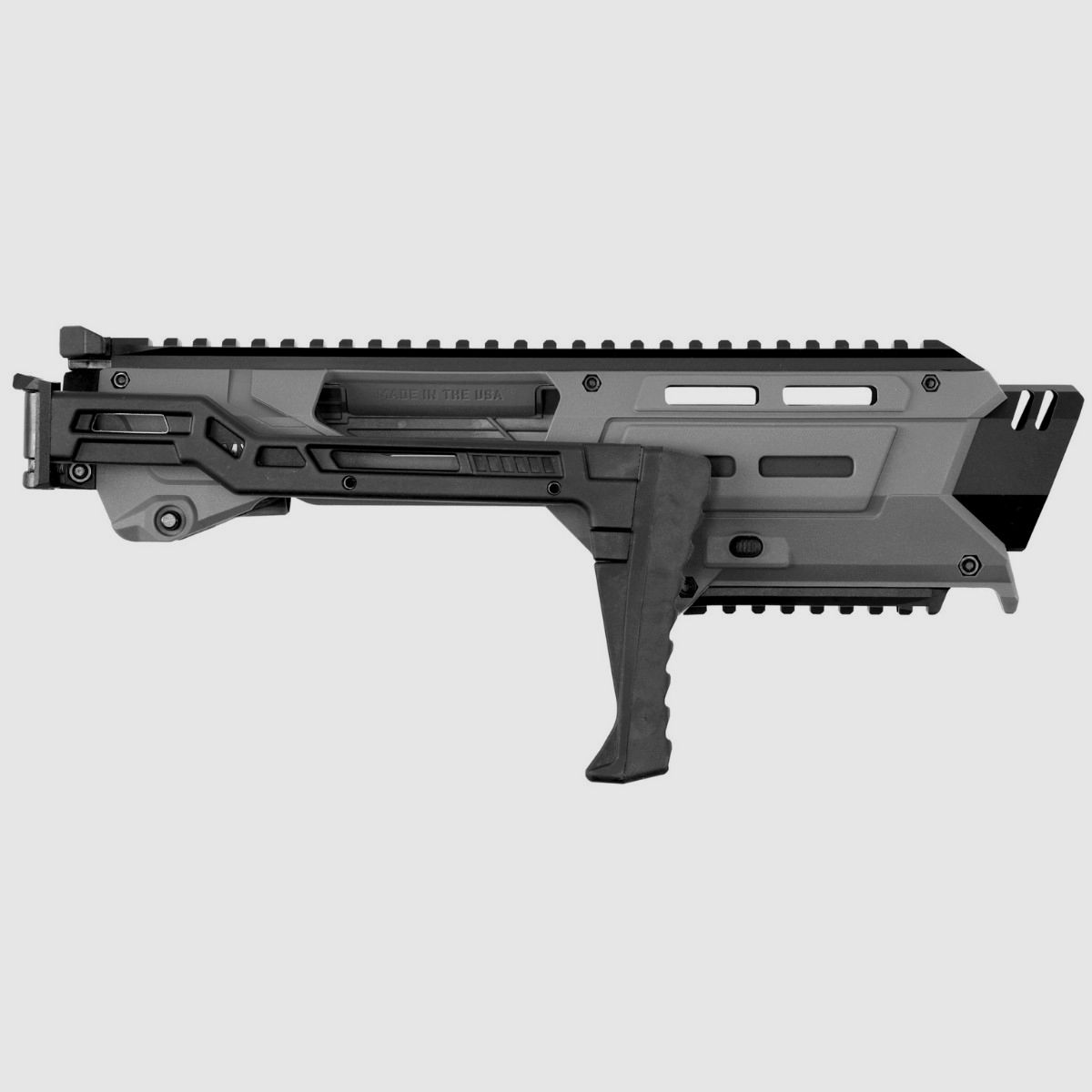 Meta Tactical – MX-1 conversion for Glock, Ruger RXM, and PSA Dagger pistols – Gray – MX1-PSTK-GY, image 3 of 7