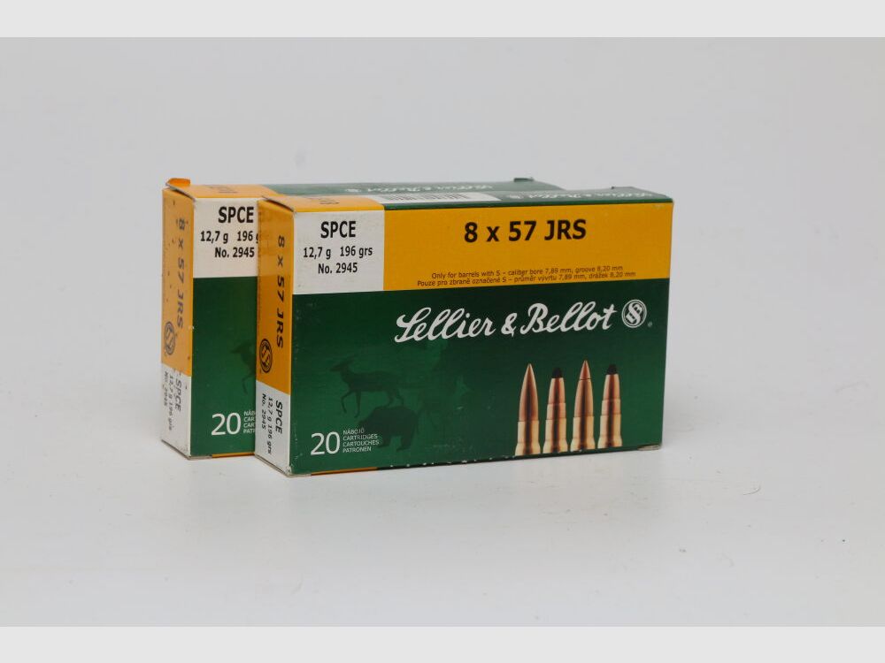 S&B 8x57IRS Sellier & Bellot 8x57 JRS