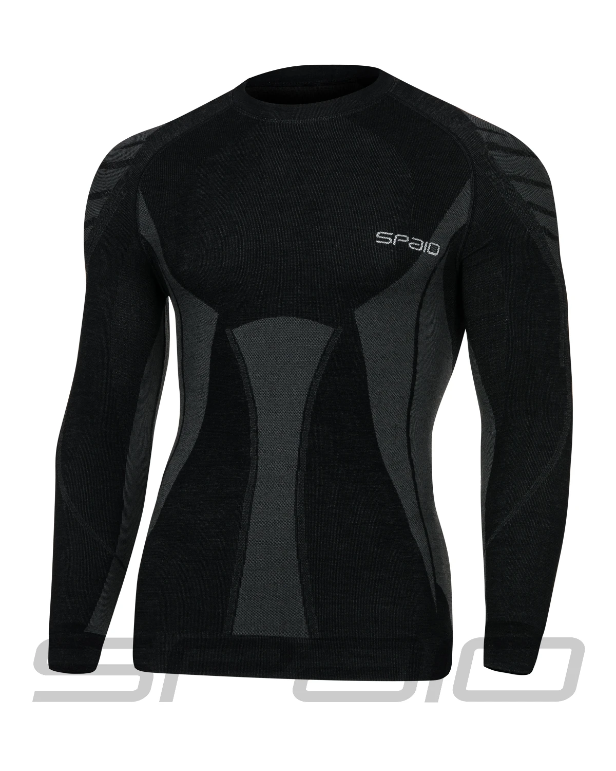 Camiseta interior de hombre de lana merina de manga larga Spaio W02, ropa interior, liquidación