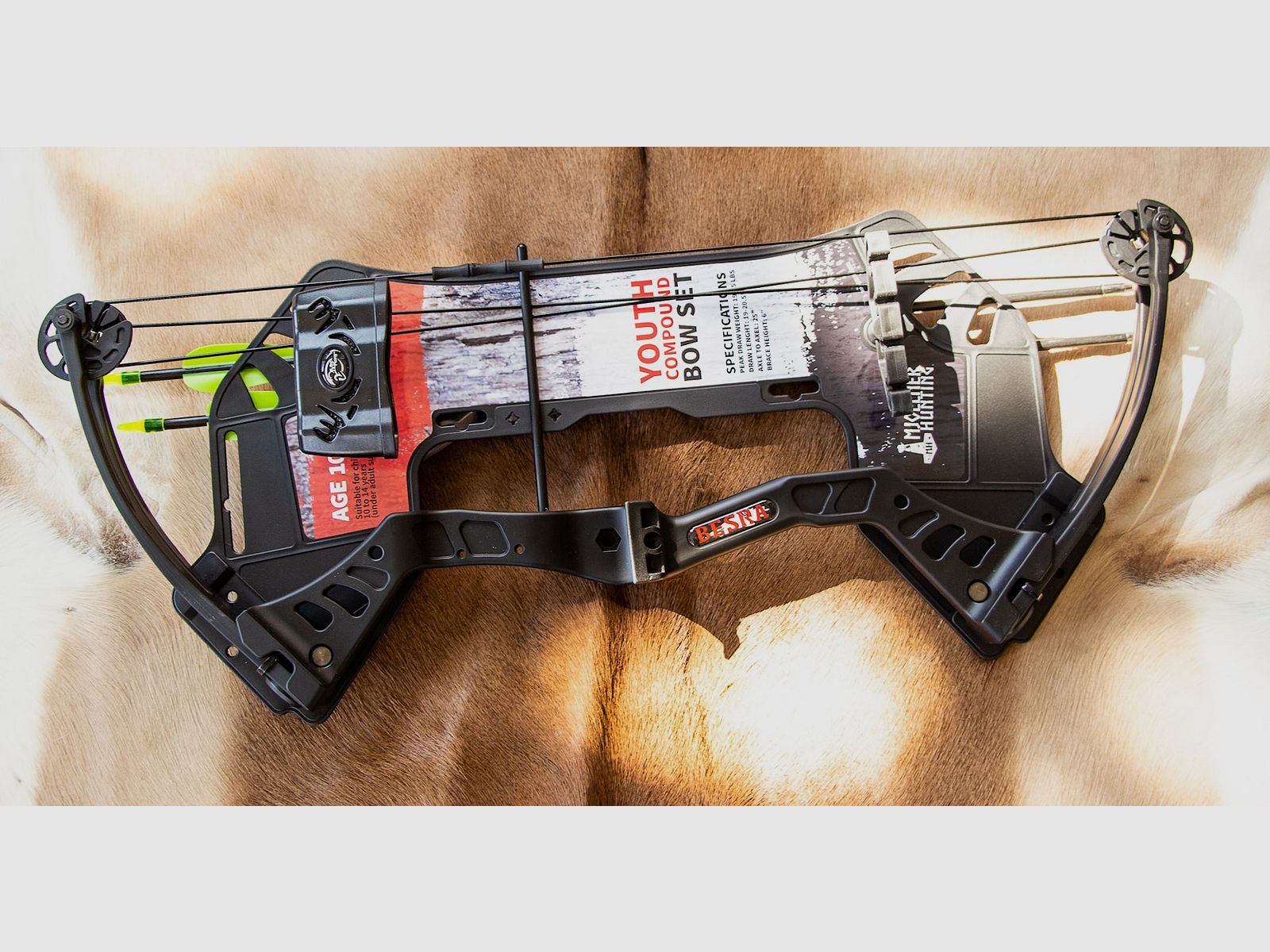 Troels Compoundbogen-Set 19-25 lbs / 19-20,5 Zoll