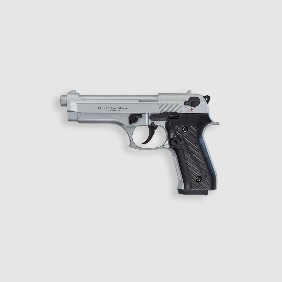 PISTOLA DE SALVA EKOL FIRAT MAGNUM CALIBRE 9 MM PAK CROMO, imagen 1 de 4