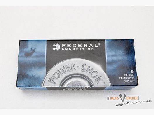 Federal .222 Rem Power Shok 50gr. Soft Point 20 Schuß