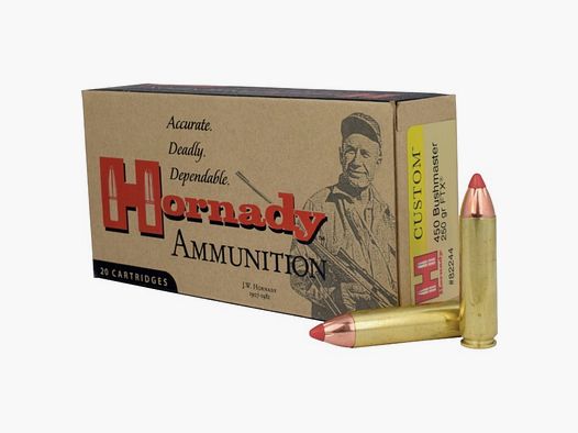 Hornady Custom .450 Bushmaster 250GR FTX 20 patronen