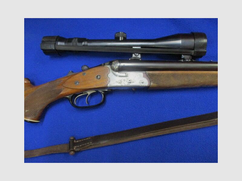 Drilling Heym mit Stahlbasküle, SEM Kahles ZF und Einstecklauf