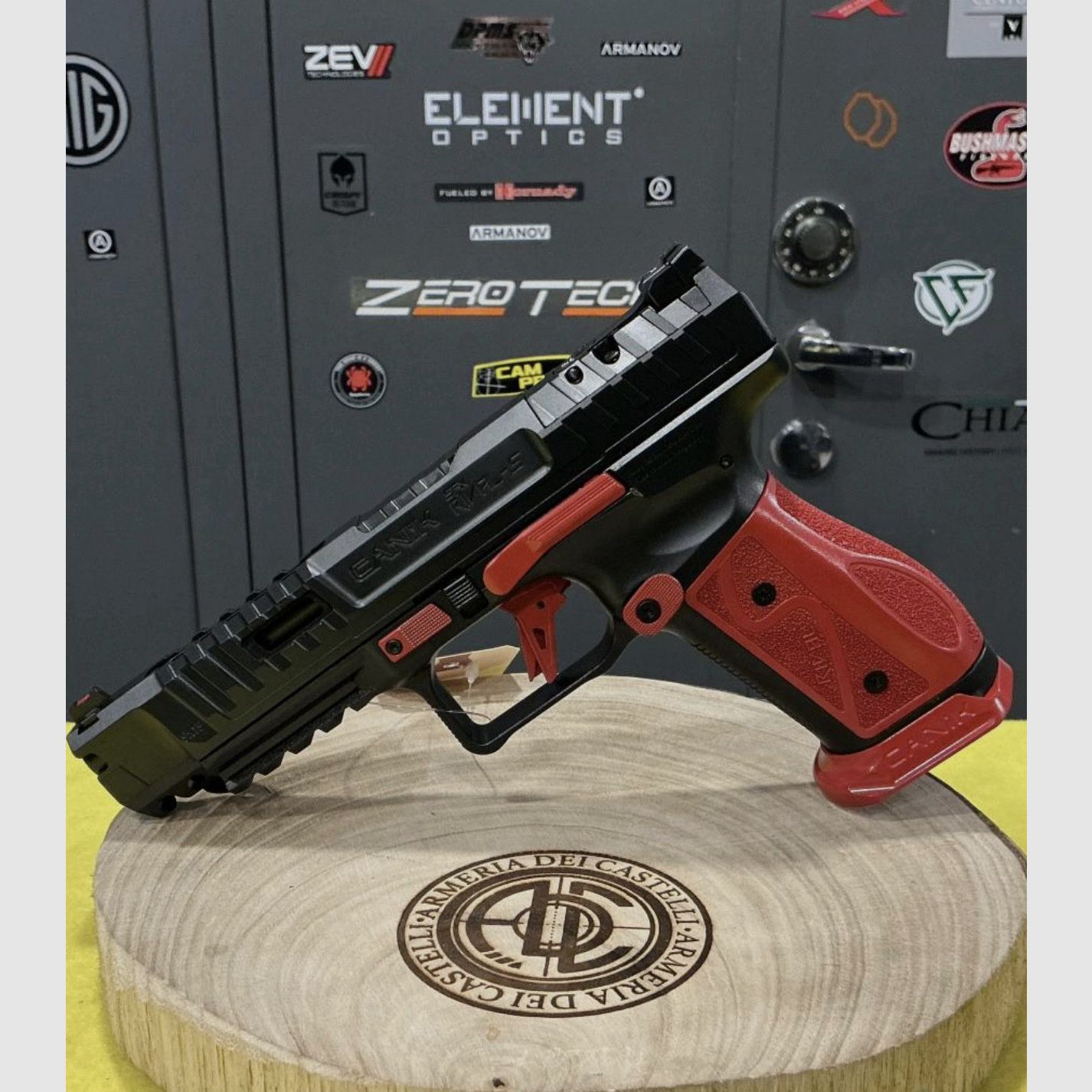 CANIK RIVAL S VOLLMETALL ROT 9×19