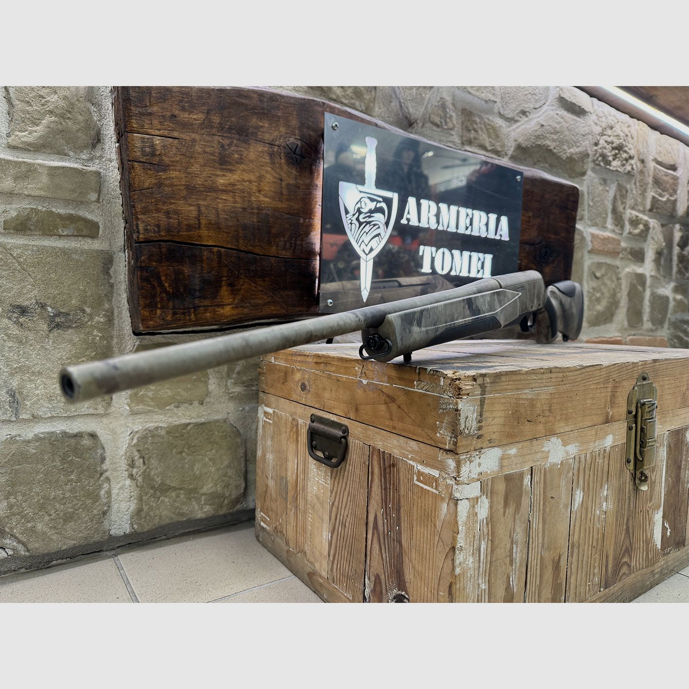 GEBRAUCHT – BÜCHSE – BROWNING BAR MK3 CAMO A-TACS HC Kal. 30-06 SPRG, Bild 7 von 7