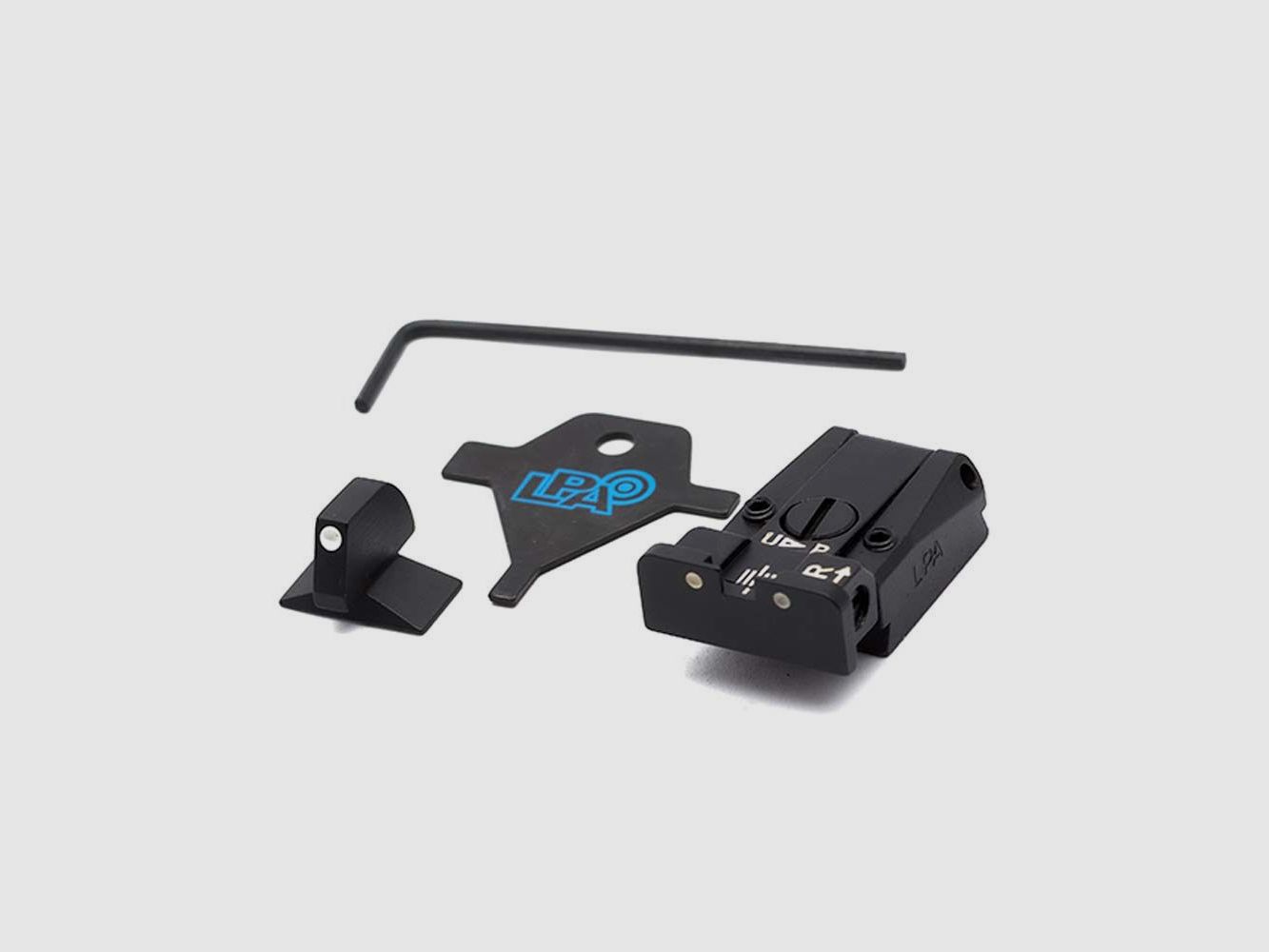 LPA SPR70P730 Juego de mira ajustable para H&K P7, imagen 1 de 3