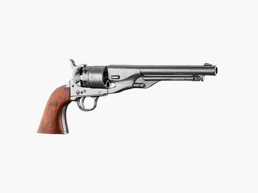 Decoratieve Replica Revolver Denix 1860 Amerikaanse Burgeroorlog - Metaalafwerking - Authentiek Detail - Decoratie en Verzameling