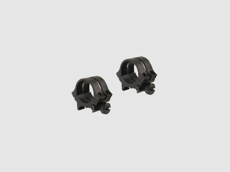 Weaver Quad-Lock 4X4 Weaver-Style Ringe matt schwarz 25,4mm medium, BH 4,27mm