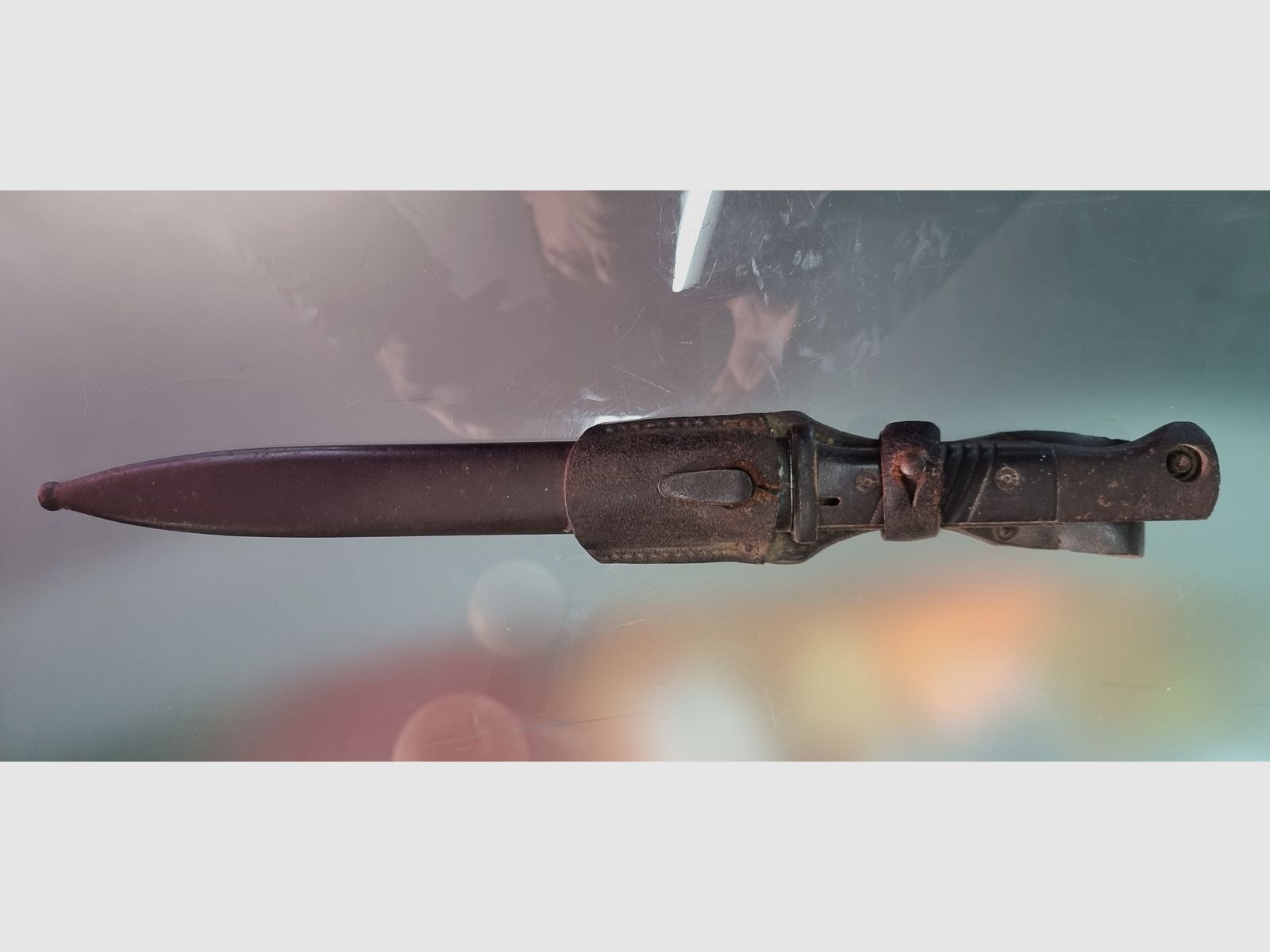 Wehrmacht Seitengewehr Bajonett zum 98 K, 2 Weltkrieg