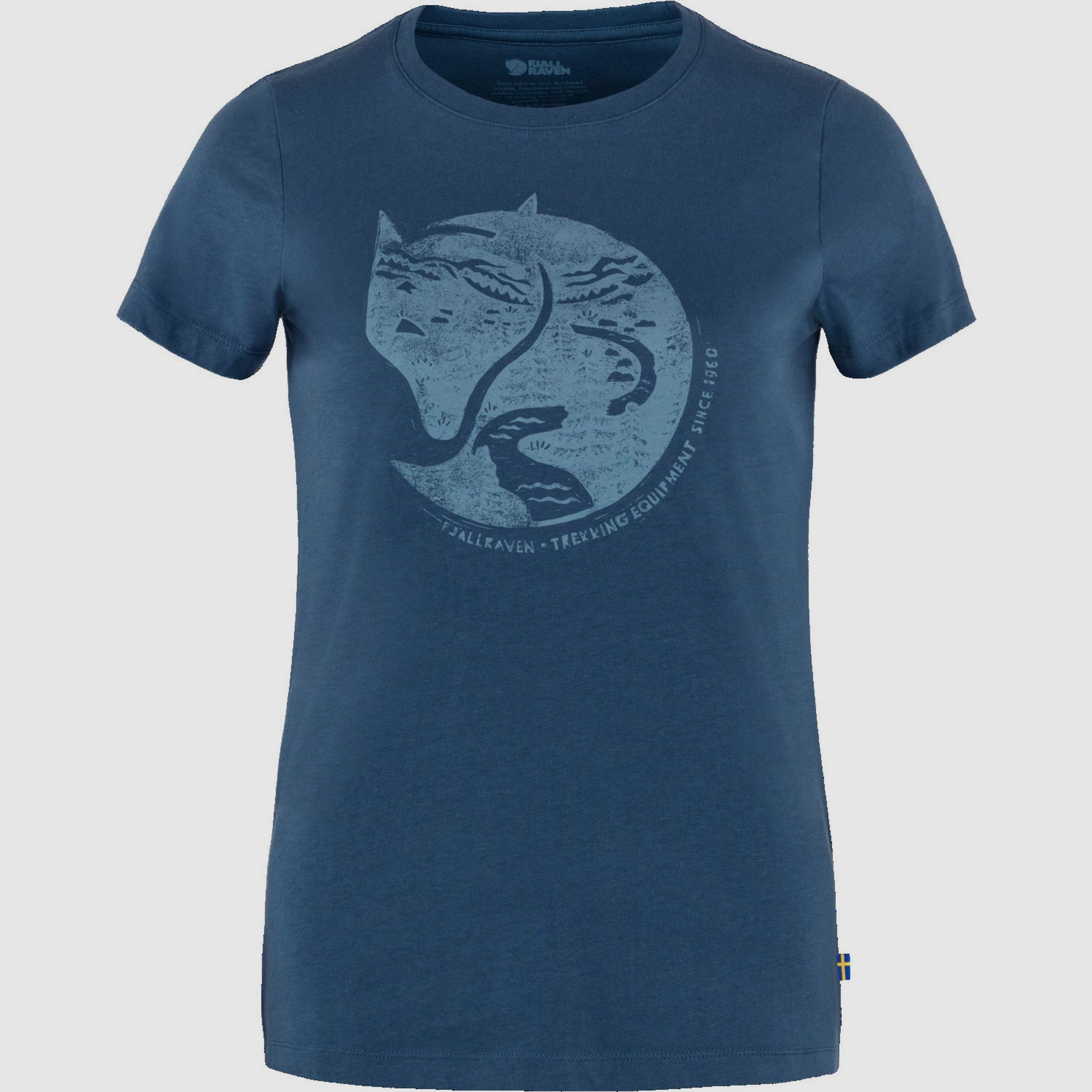 Camiseta de mujer Fjällräven Arctic Fox Print