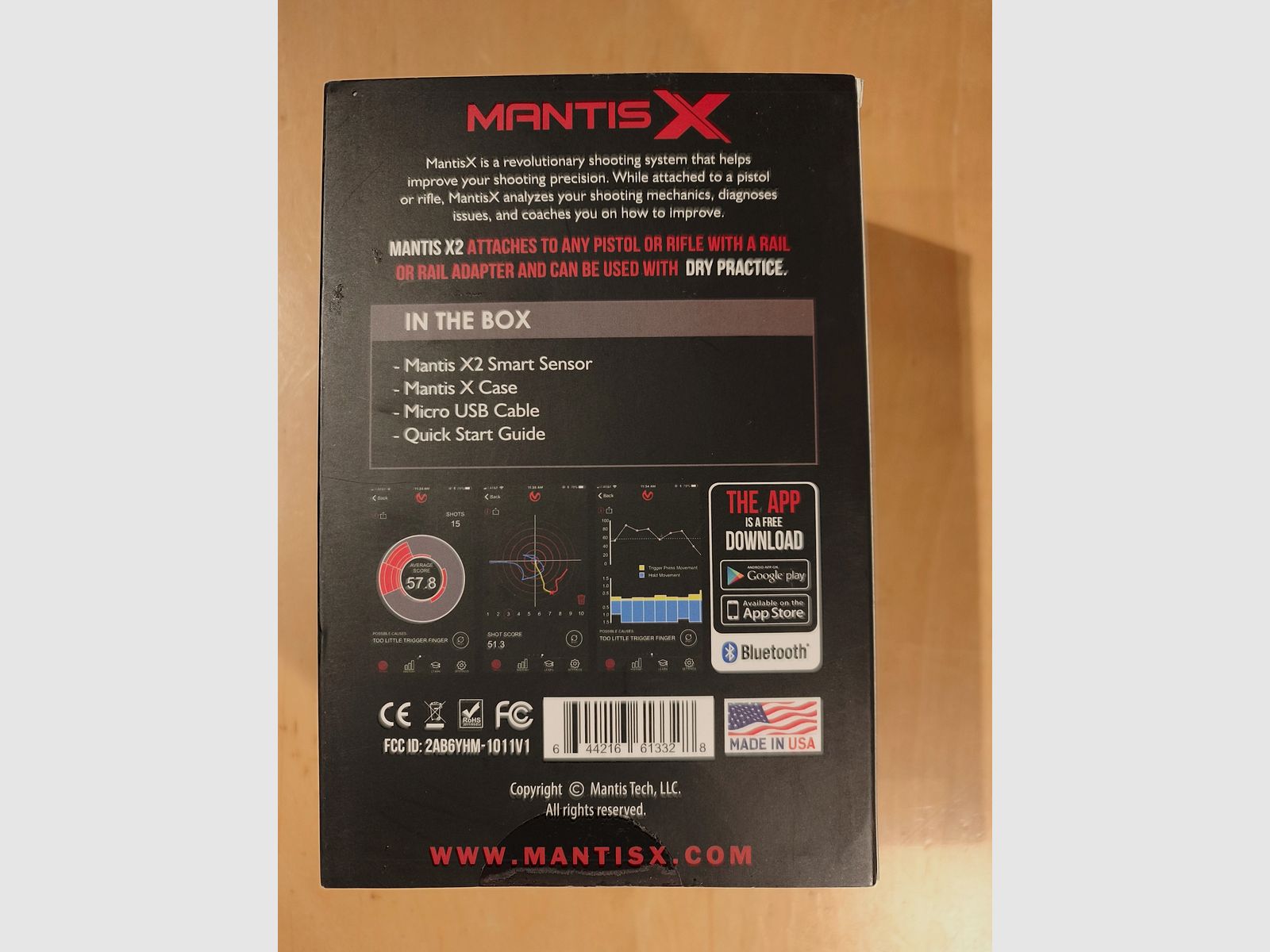 Mantis X2 – Shooting performance system – NEW – original packaging and sealed