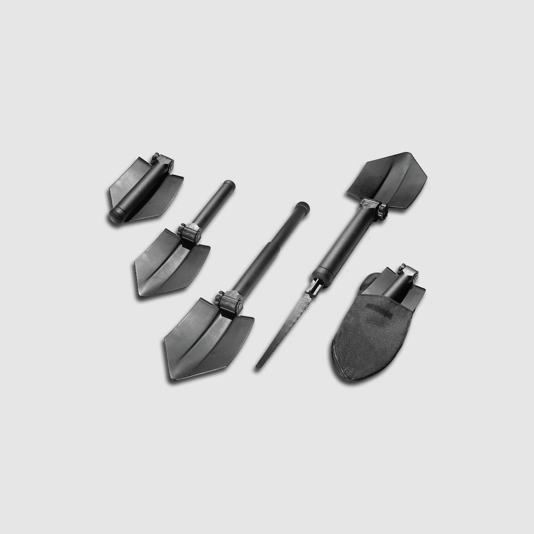 Glock Feldspaten mit Säge