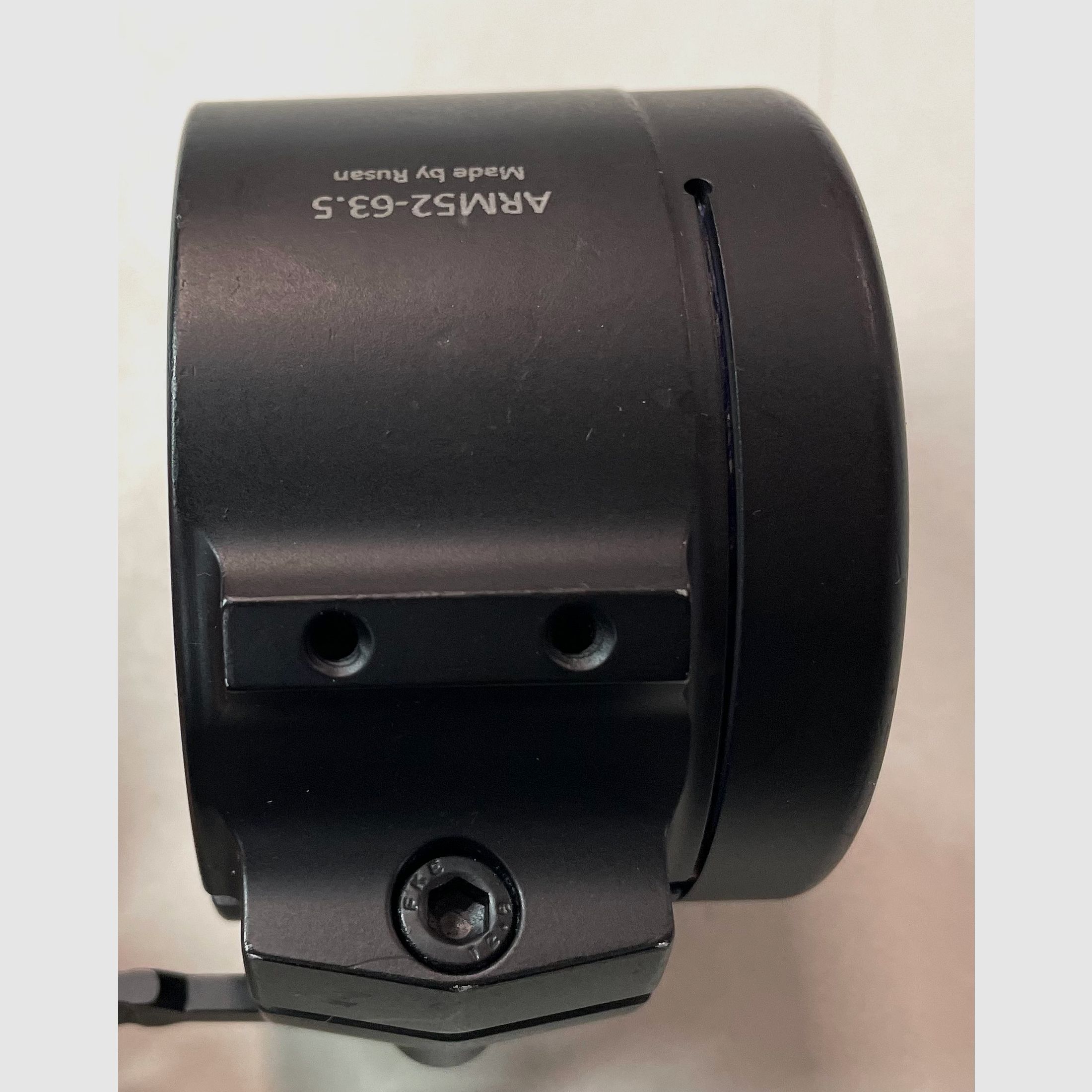 BWare Rusan Adapter ARM52 quick-release closure rubberized inside 63.5 mm V402