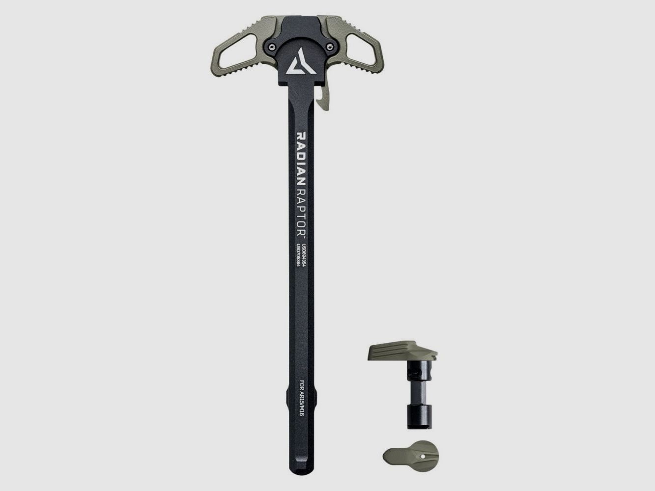 Radian Combo (RAPTOR - Charging Handle - AR15 & TALON - 45/90 Ambidextrous Safety) - OD Green