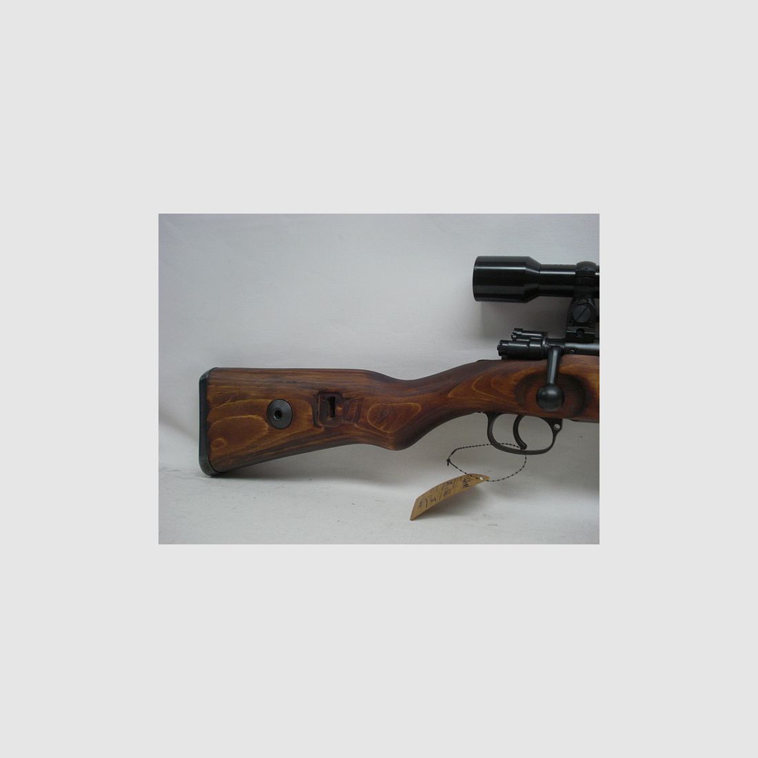 K98 incl. scope + mounting - cal. 6mm BBs, real wood
