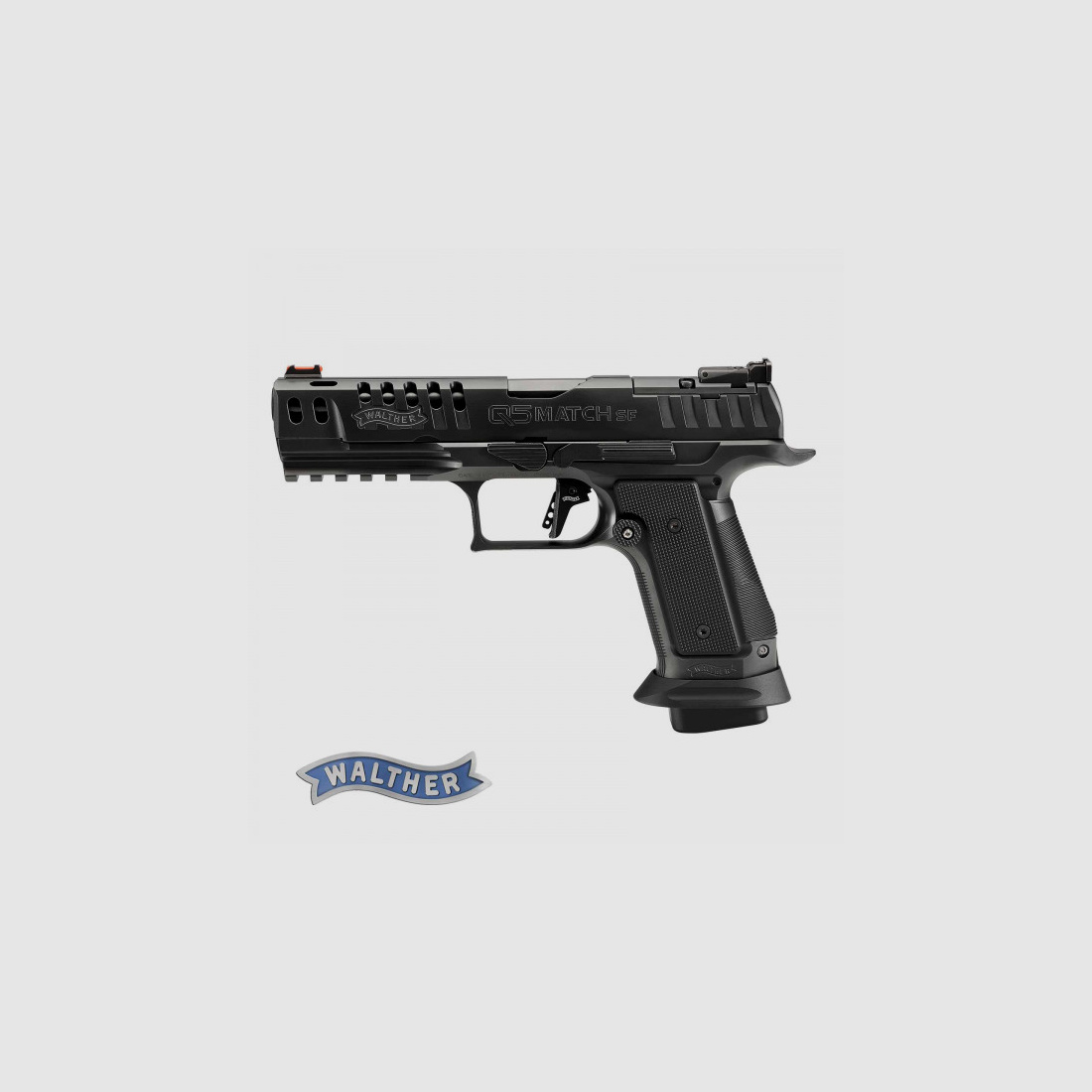 WALTHER Q5 MATCH STEEL FRAME BLACK RIBBON - 9MM LUGER