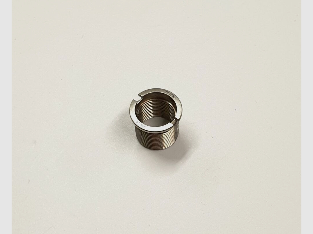 Hausken Lauf Mündungsgewinde Adapter für Schalldämpfer Gewinde Made in Germany! Hausken Schalldämpfer
