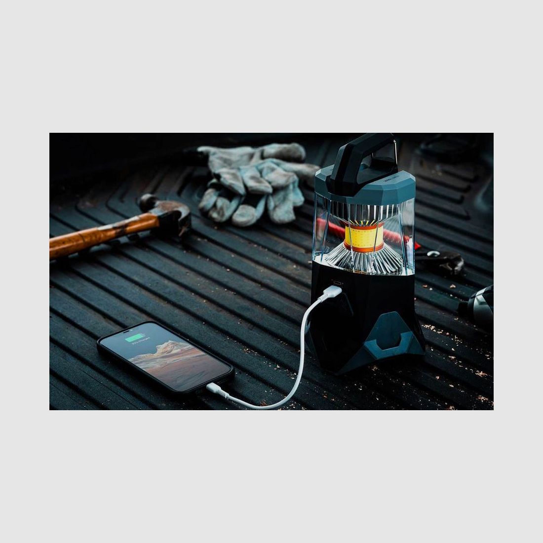 NEBO Galileo 1600 Lumen wiederaufladbare Laterne - 360° Beleuchtung für Bivouac und Outdoor, Bild 6 von 7