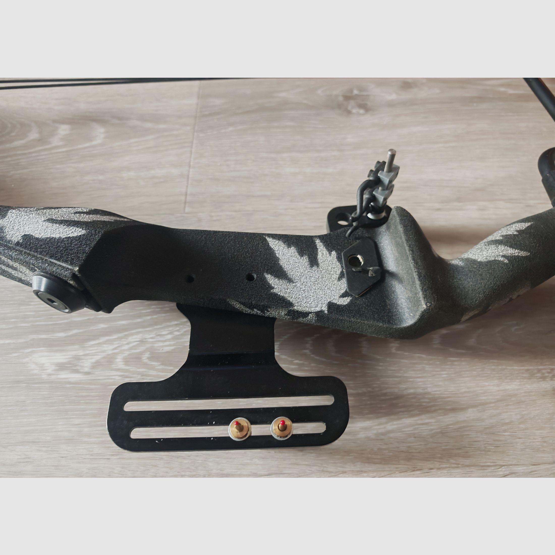 Arc à poulies, 11 flèches, longueur de tirage 28