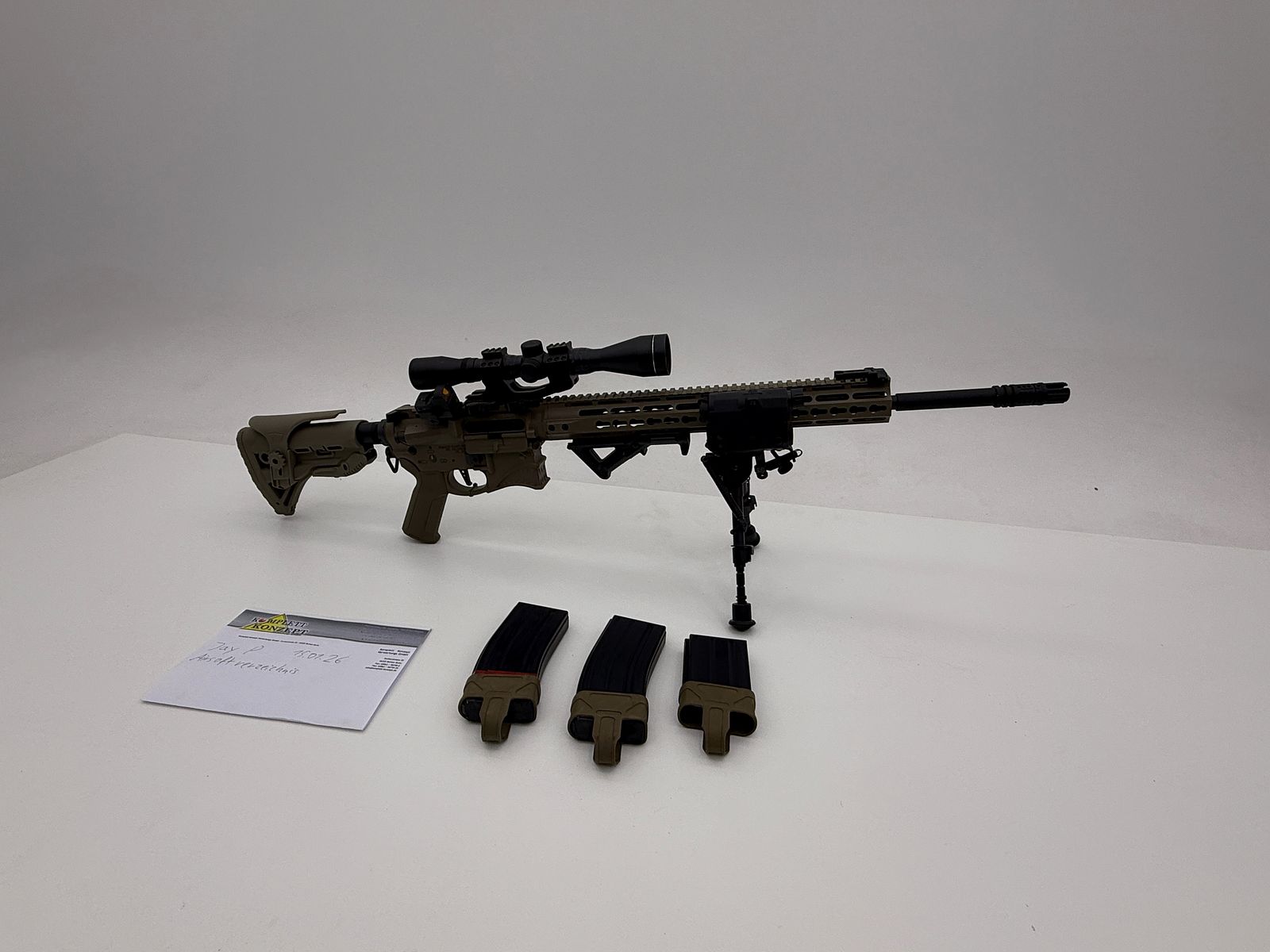 ARES Amoeba Spartan KeyMod Airsoft S-AEG – DMR-Optics – Prima proprietà
