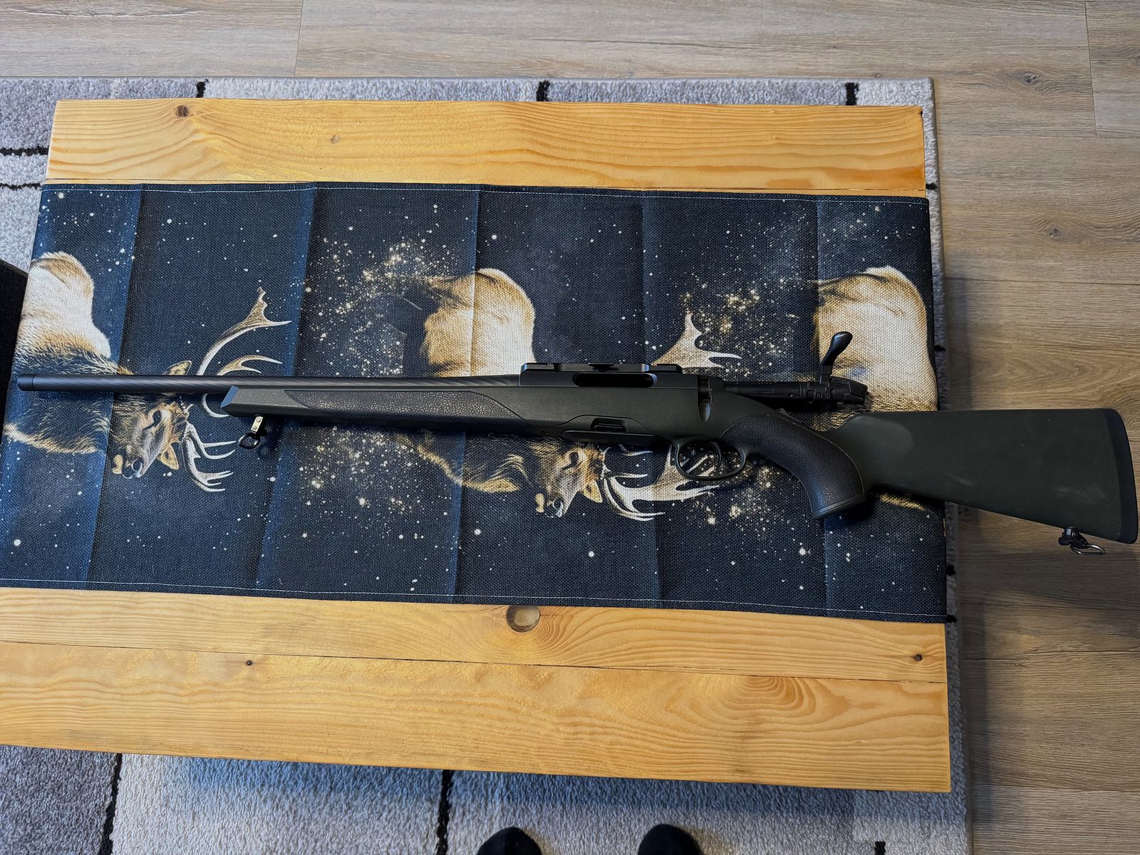 Stey Mannlicher SM 12 left-hand system in 308 with Dendler mount