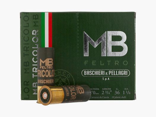 Baschieri & Pellagri 12/70 Tricolor 3.1mm 36g
