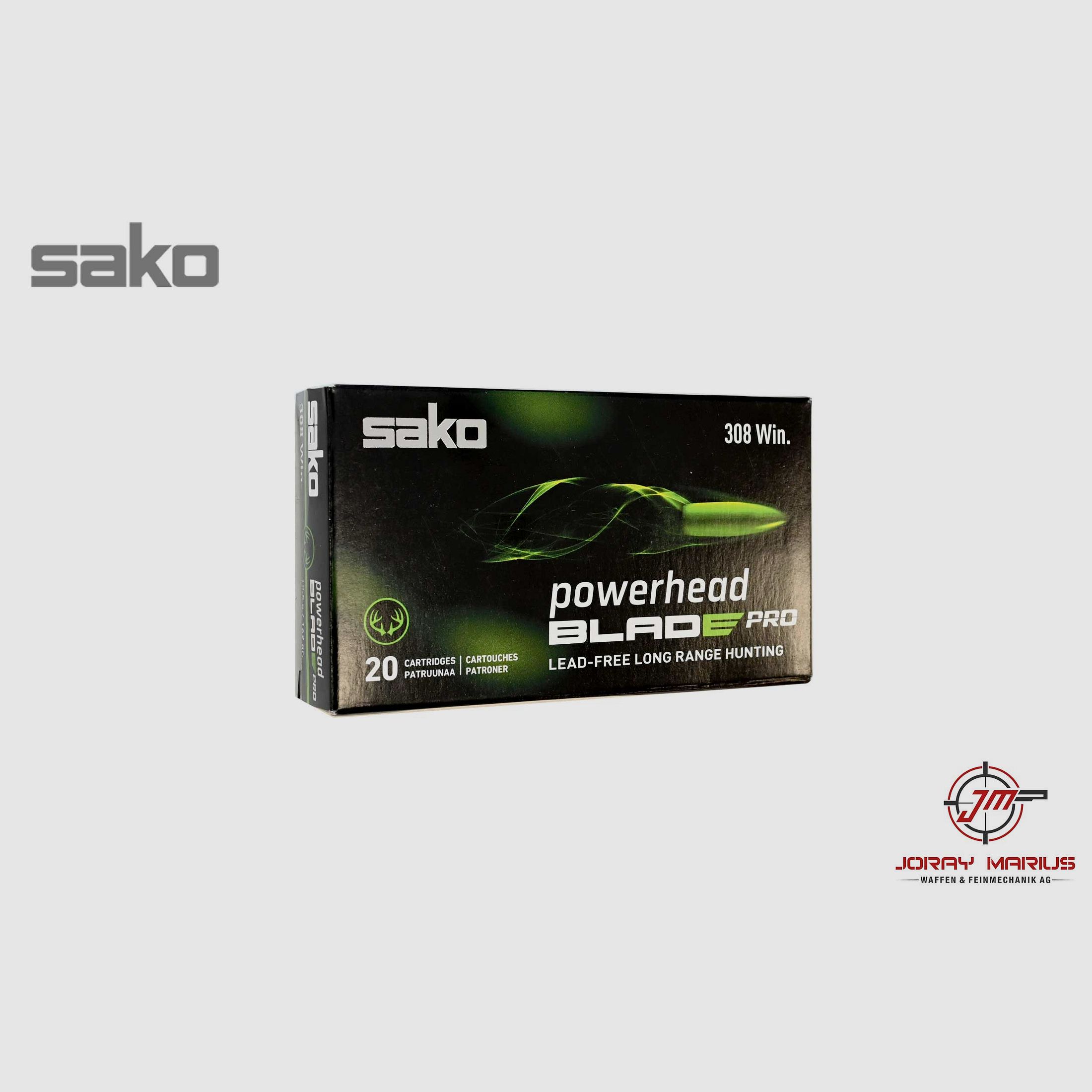 .308 Win Sako Powerhead Blad E Pro 10.5g 162 gr Bleifrei