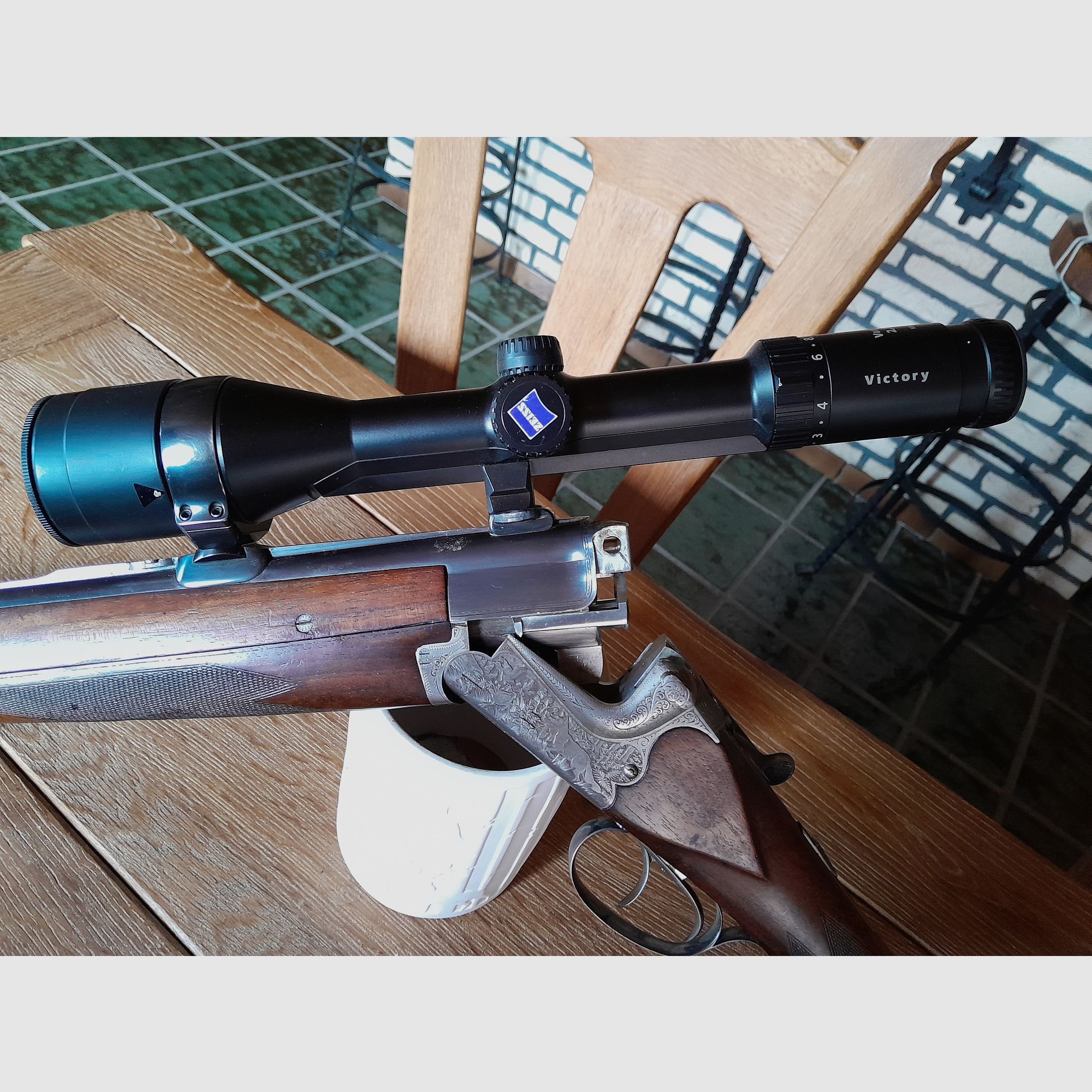 Merkel Bockbüchse z akcesoriami