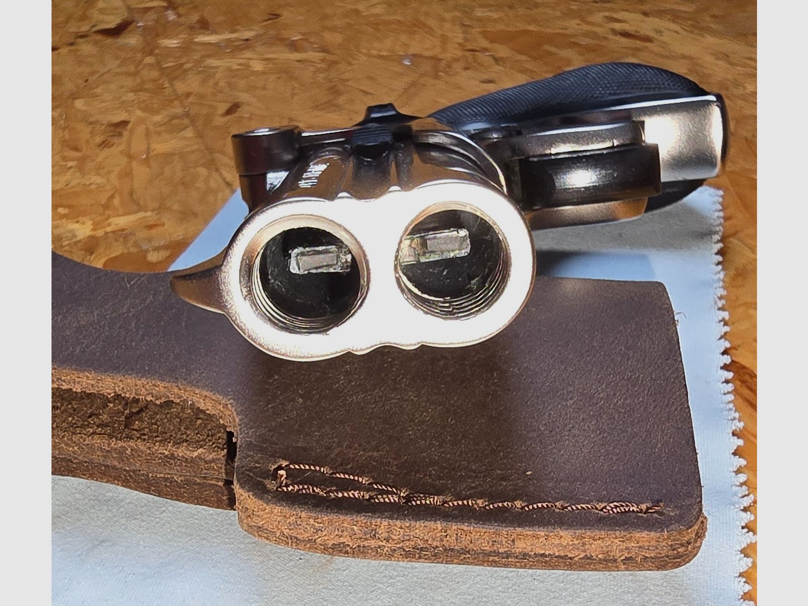 Derringer Noris Twi-Nine, ptb 276, vernickelt, 9mm r. knall