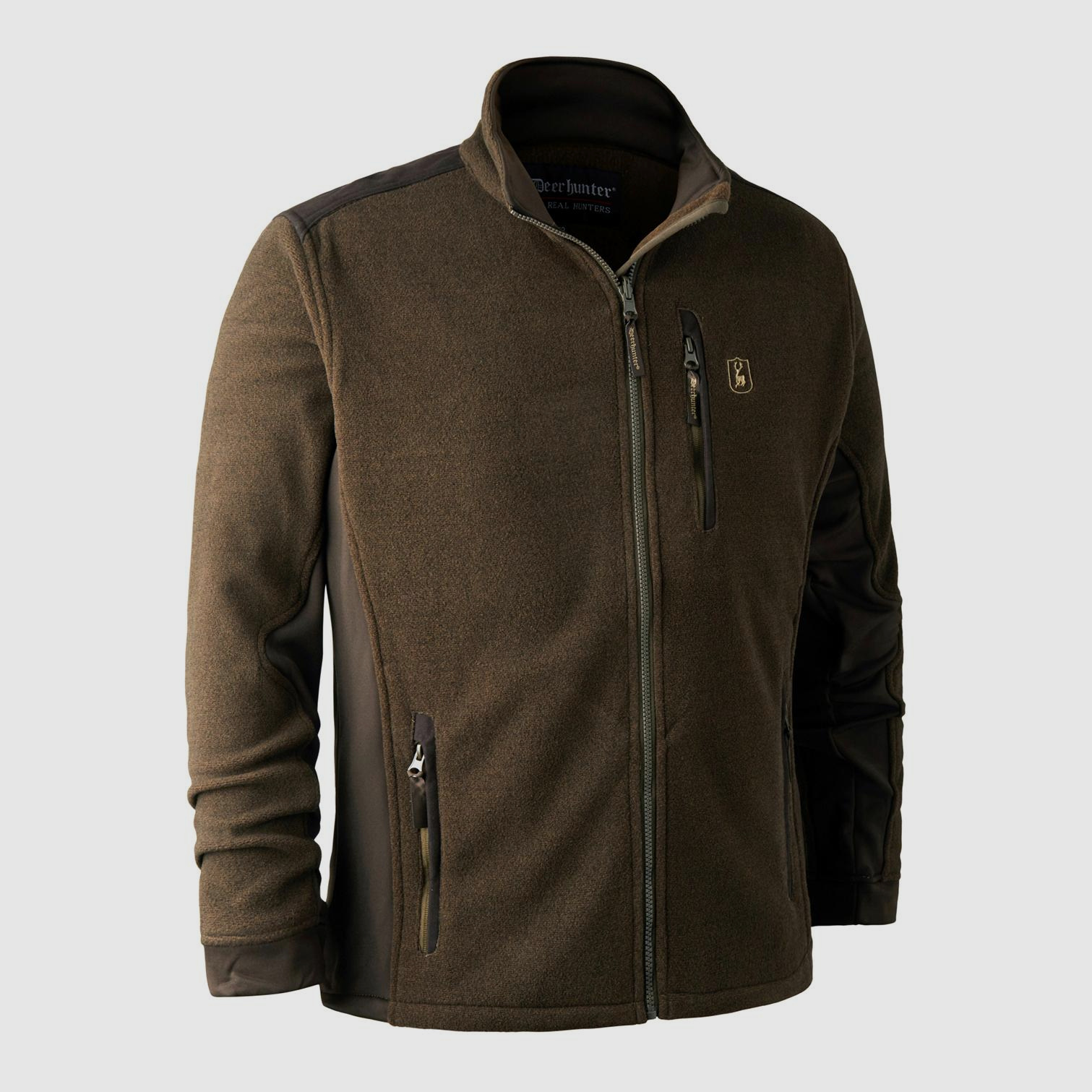 Deerhunter Fleecejacke Herren Muflon Zip-In - Grün  48