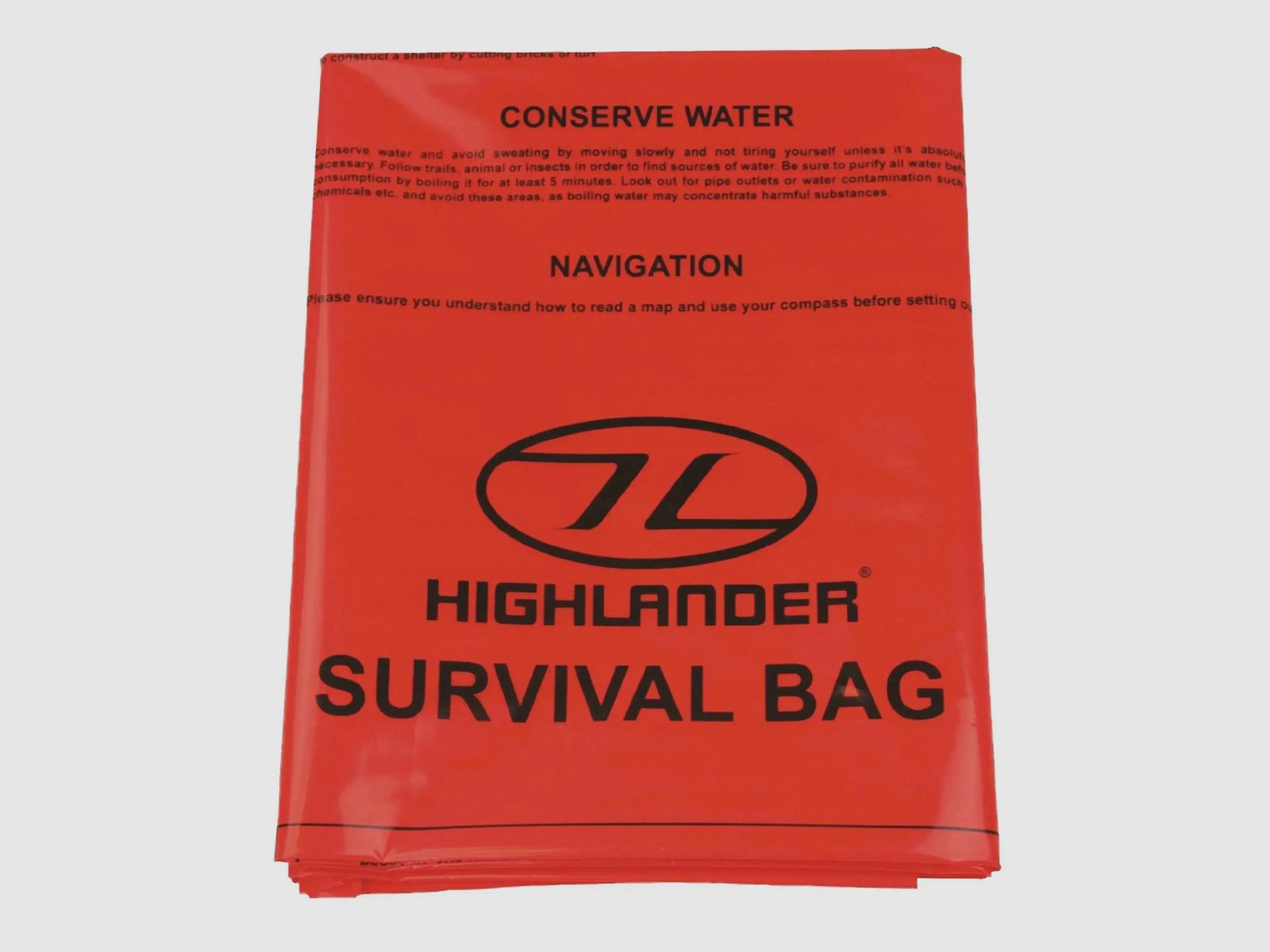 Highlander Rettungssack orange